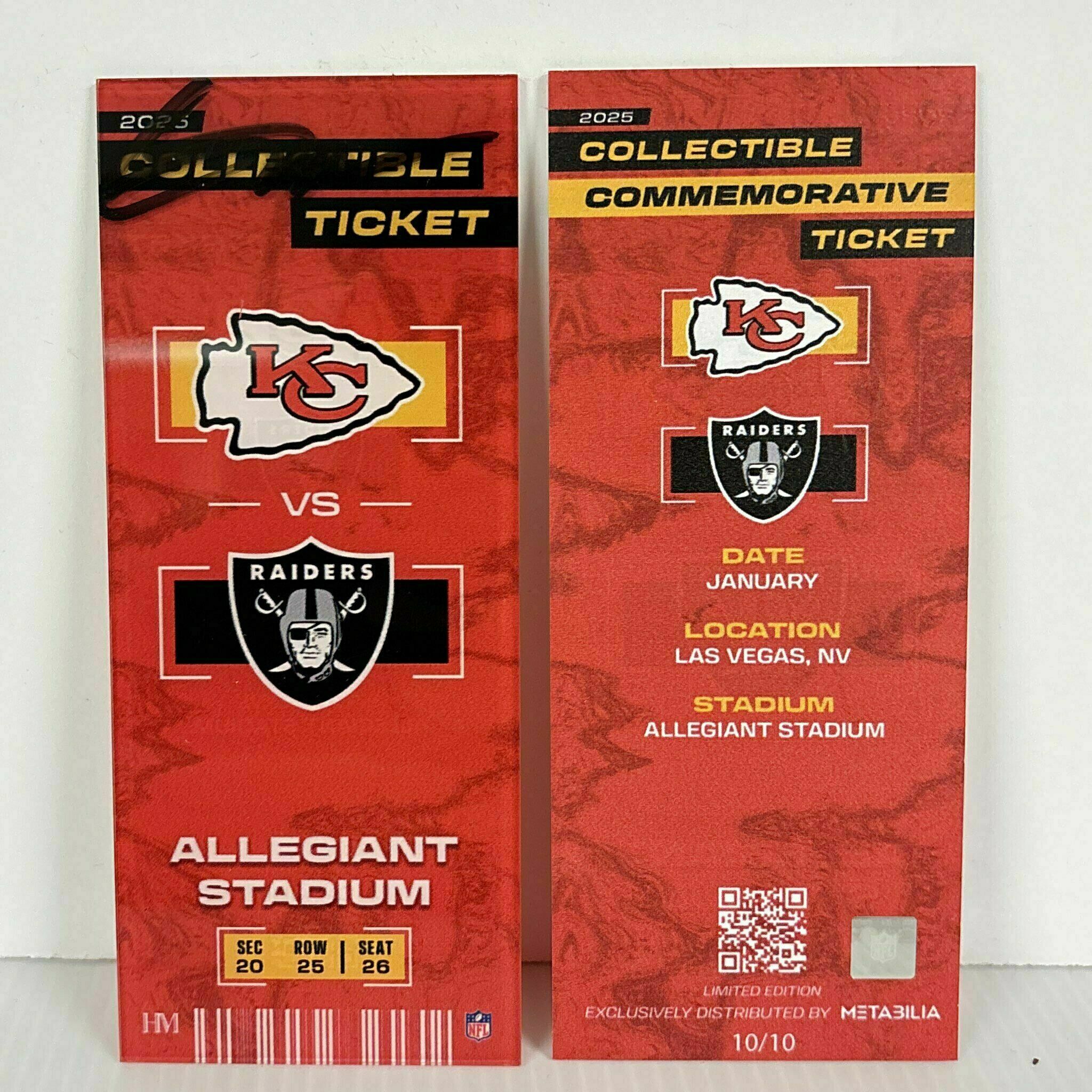Charles Omenihu Signed Commemorative Ticket - Wk18 vs Raiders