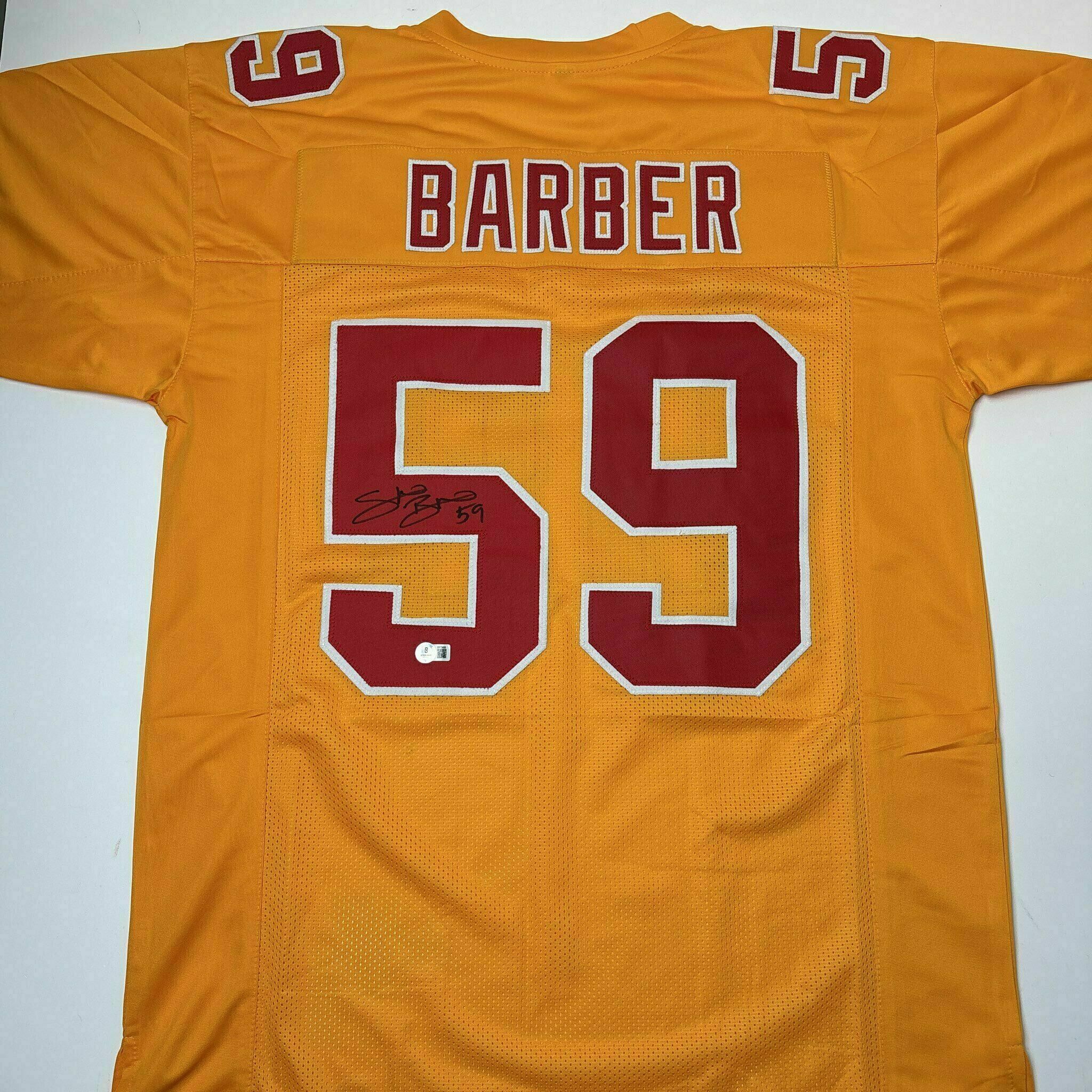 Shawn Barber Signed Yellow Custom Jersey