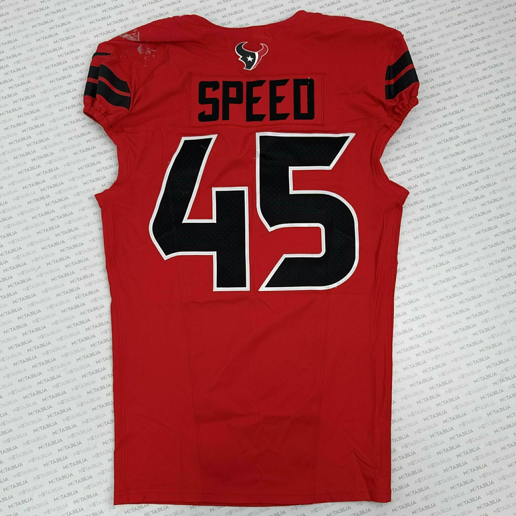 #45 EJ Speed Game-Worn Jersey vs LV