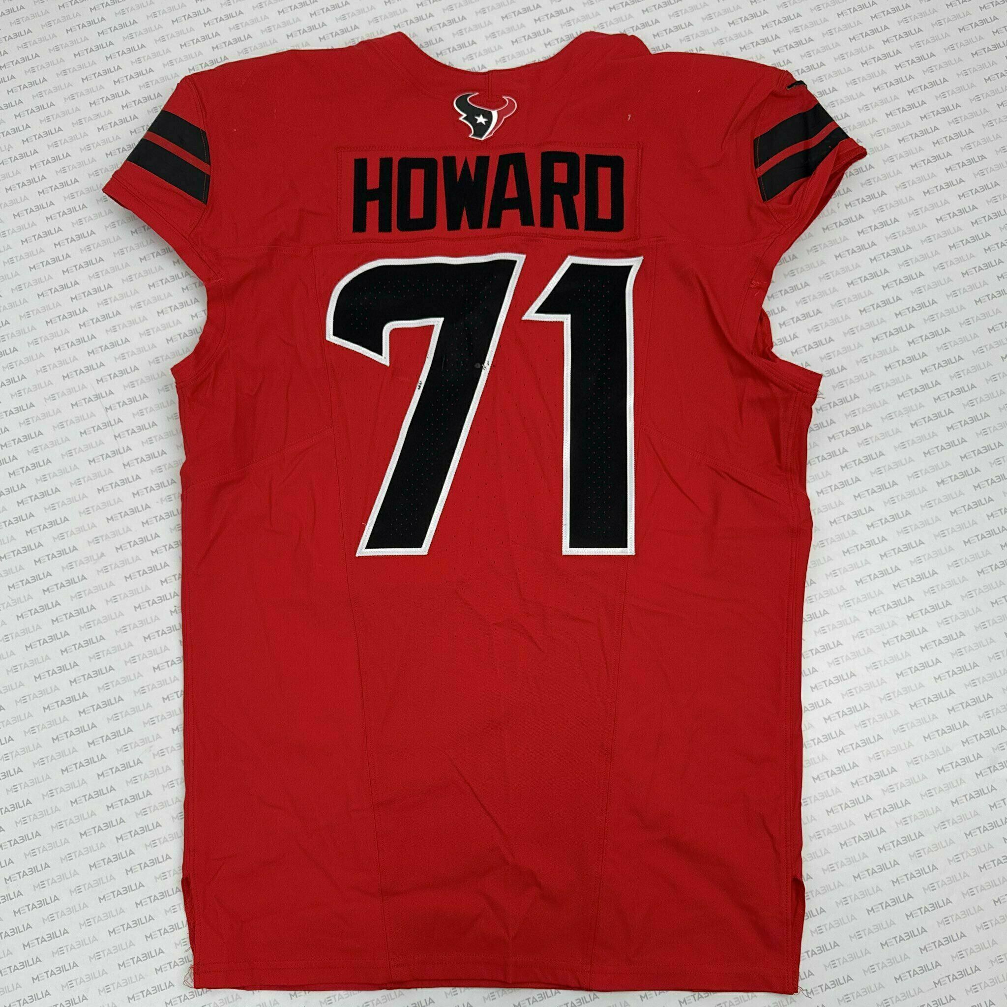 #71 Tytus Howard Game-Worn Jersey vs LV