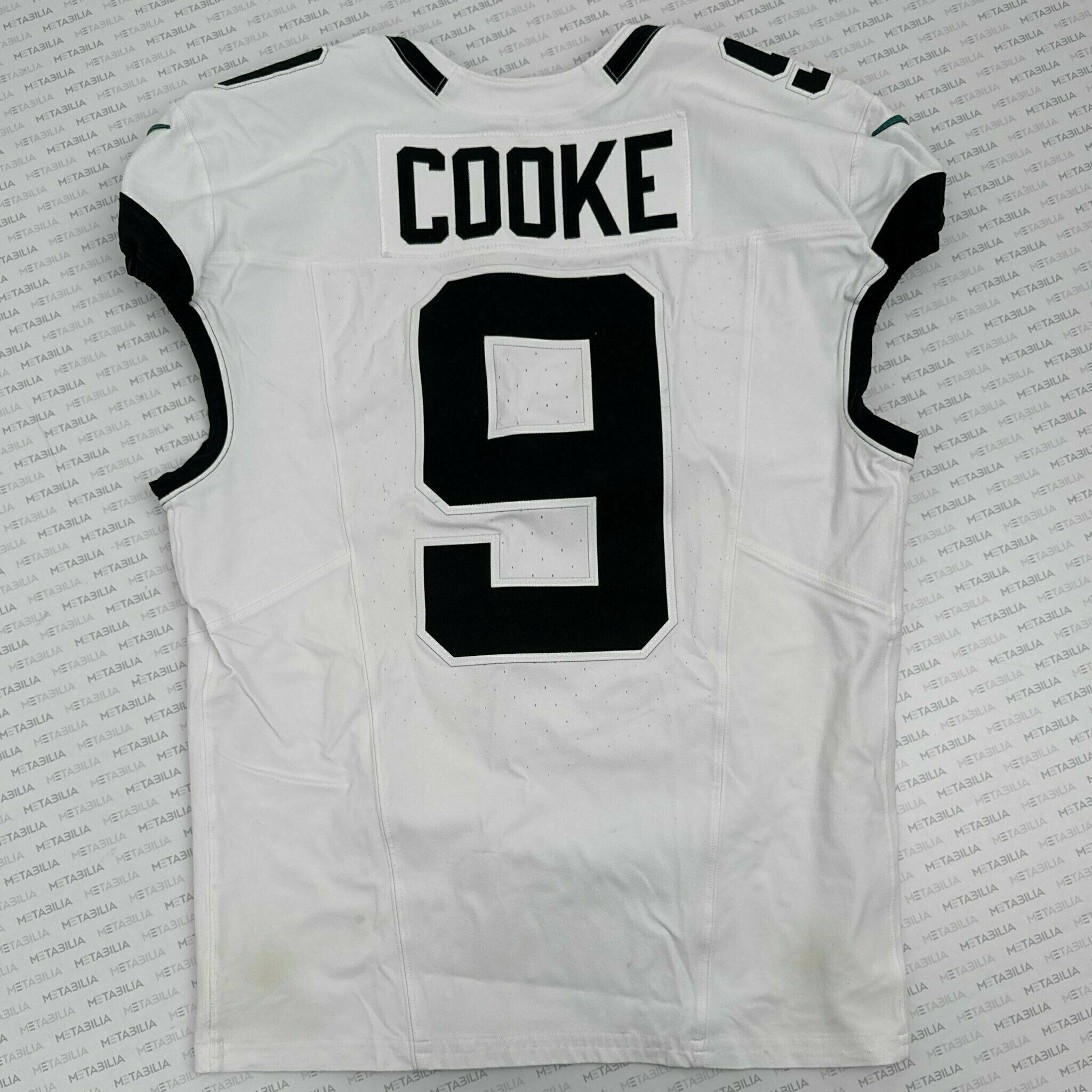 #9 Logan Cooke Game-Worn Jersey vs Colts