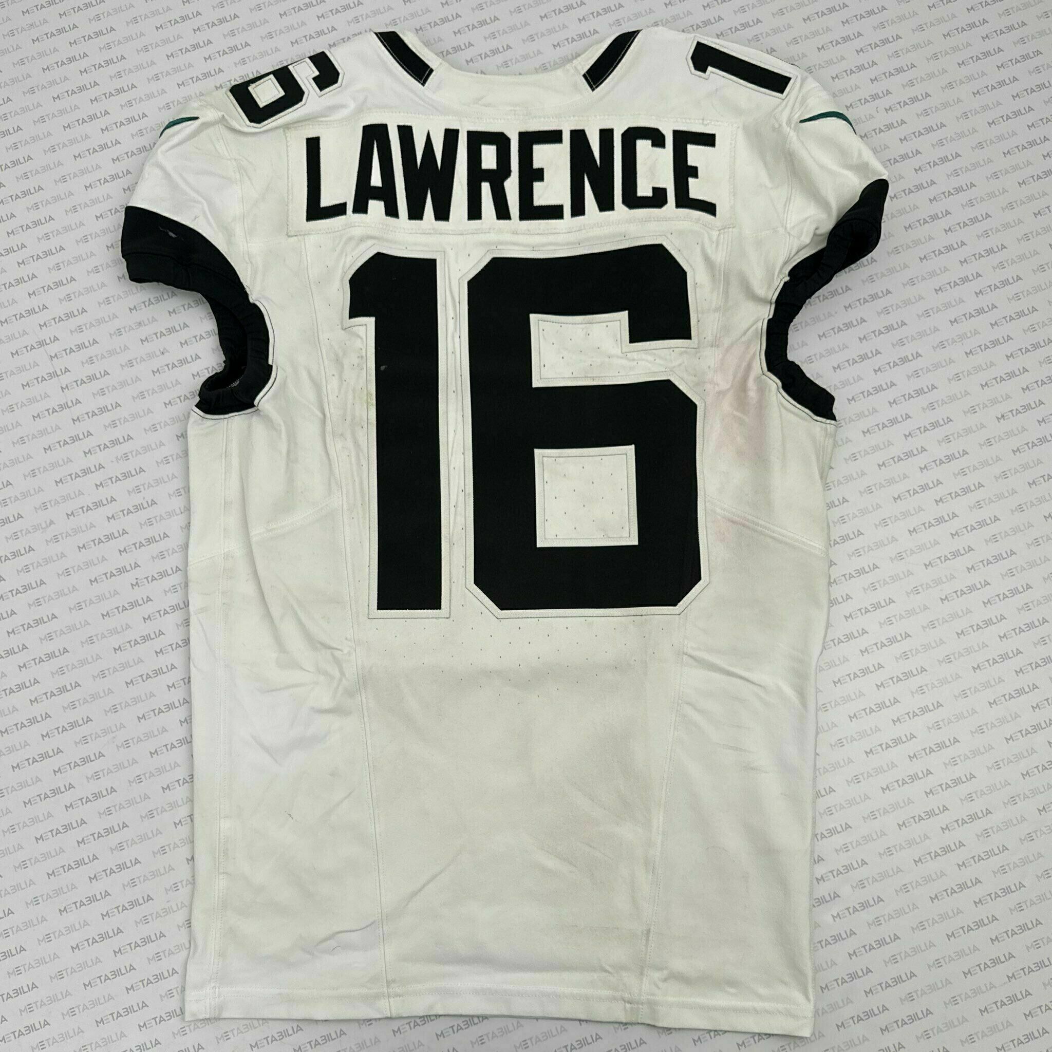 #16 Trevor Lawrence Game-Worn Jersey vs Colts