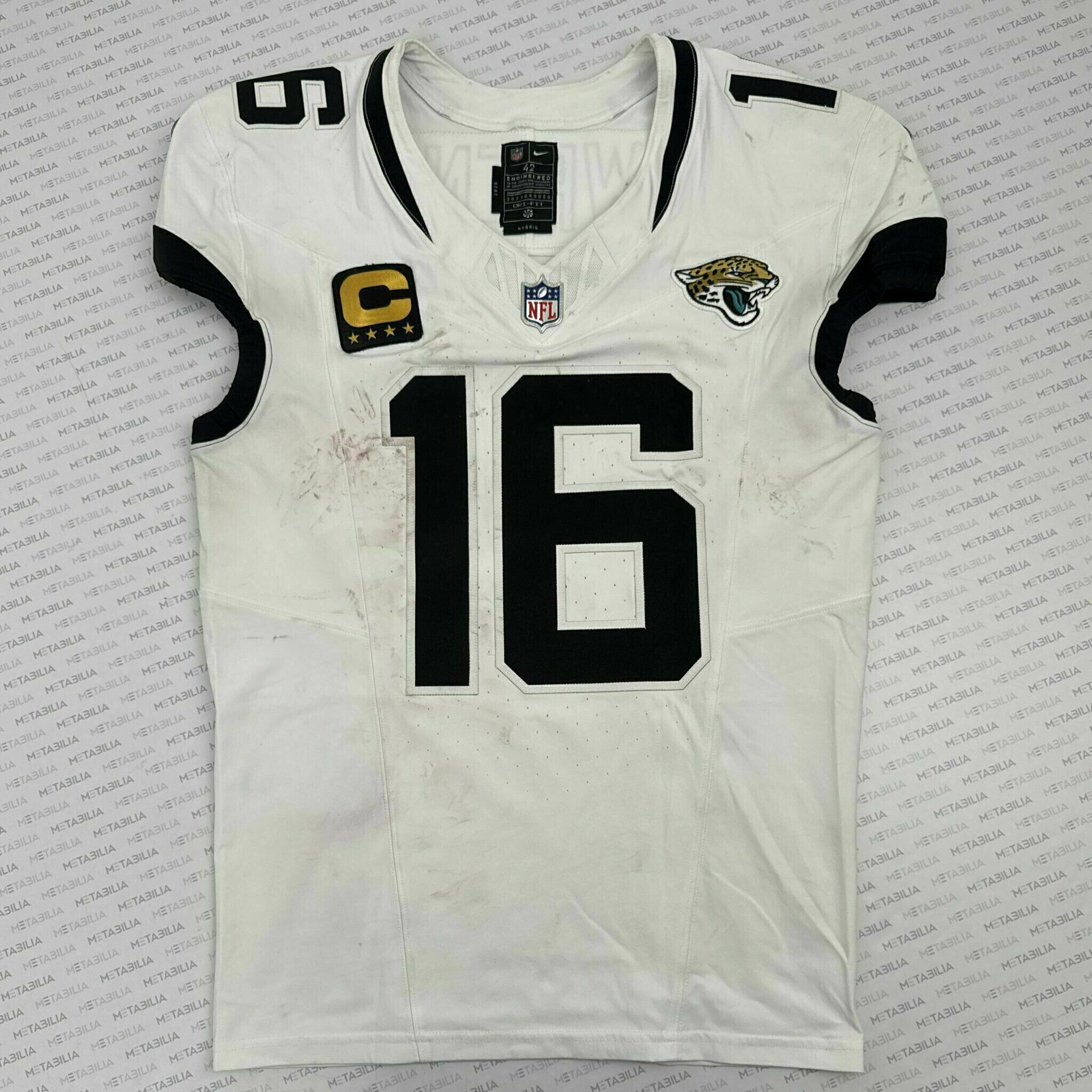 #16 Trevor Lawrence Game-Worn Jersey vs Colts