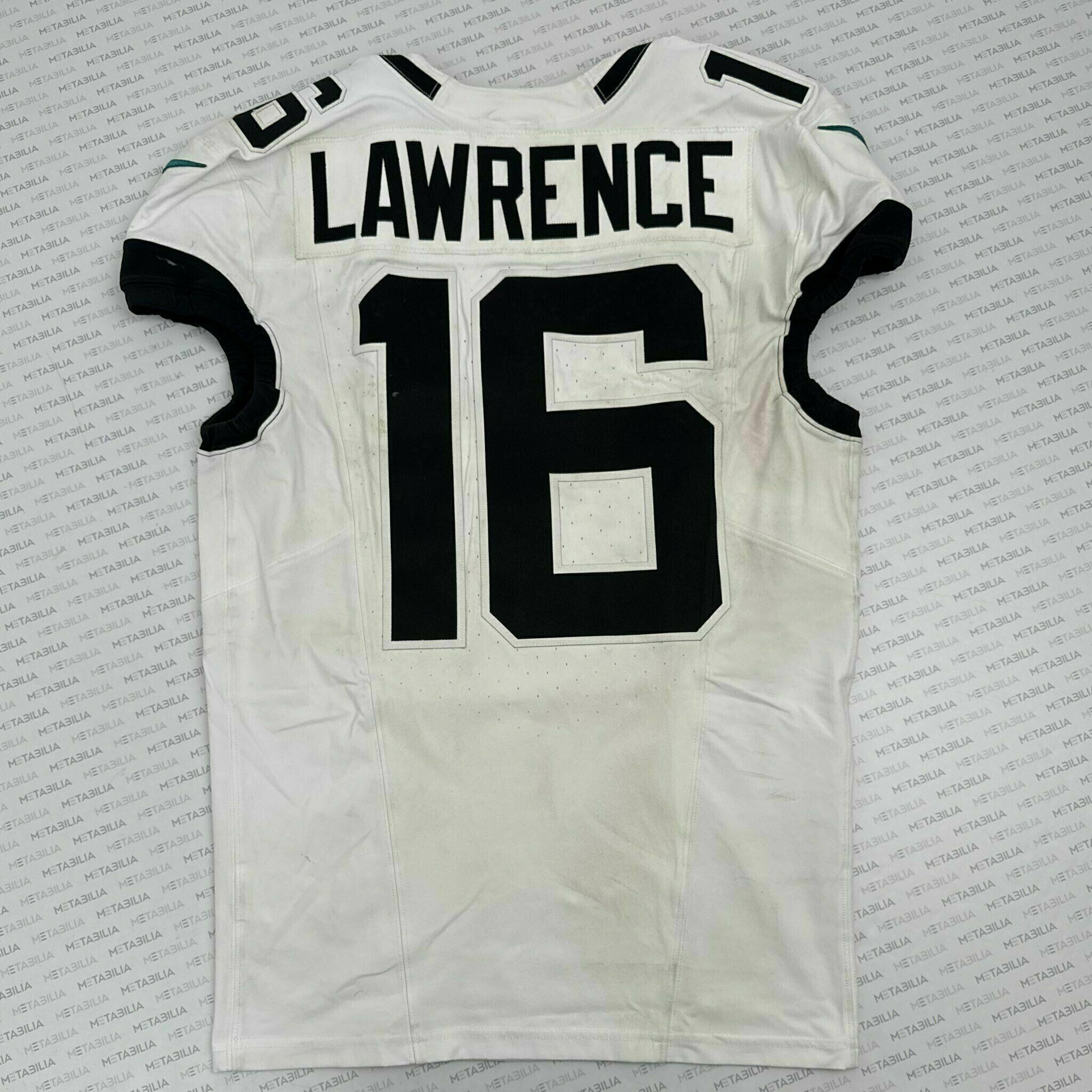 #16 Trevor Lawrence Game-Worn Jersey vs Colts