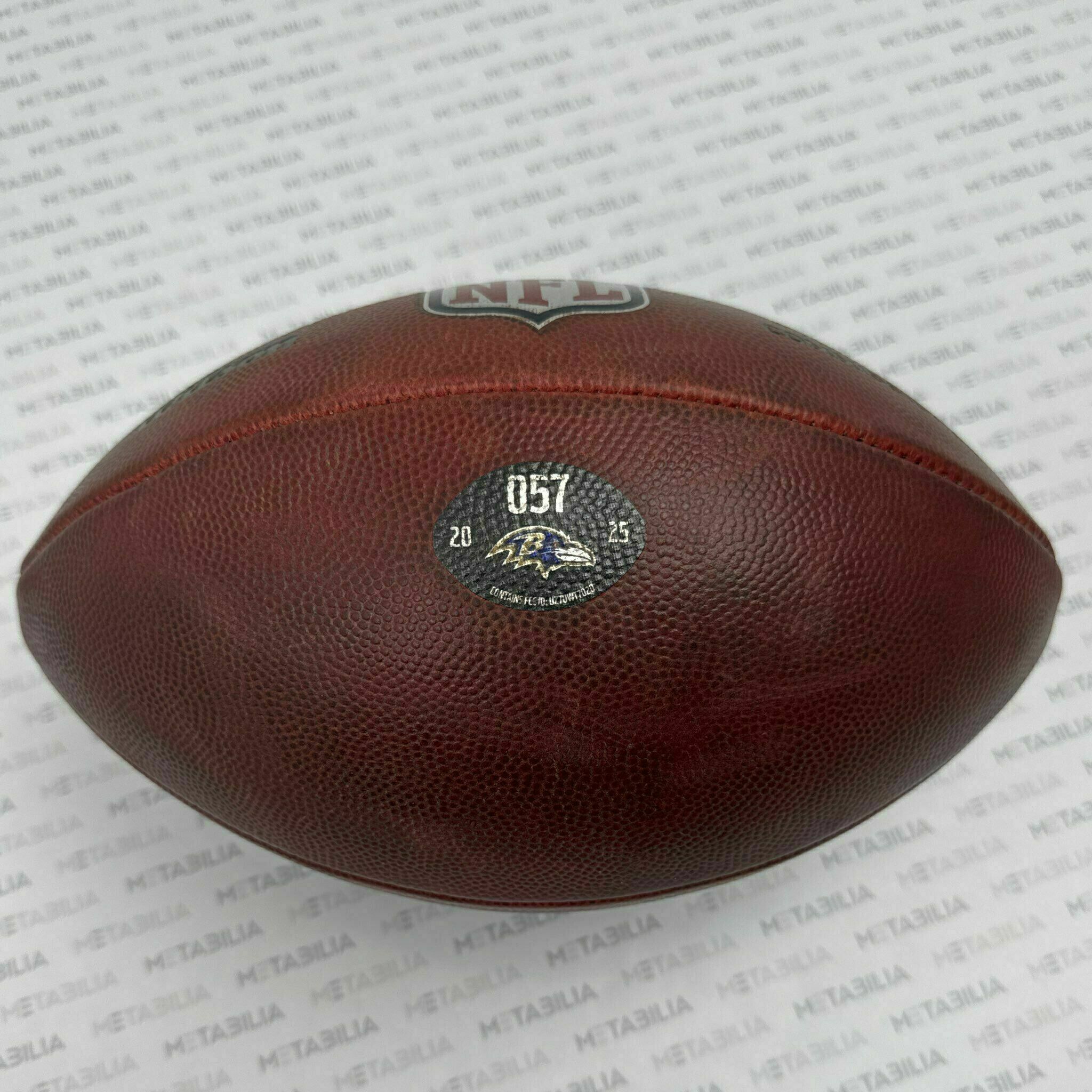 Ravens Game-Used Ball #057 vs Bears