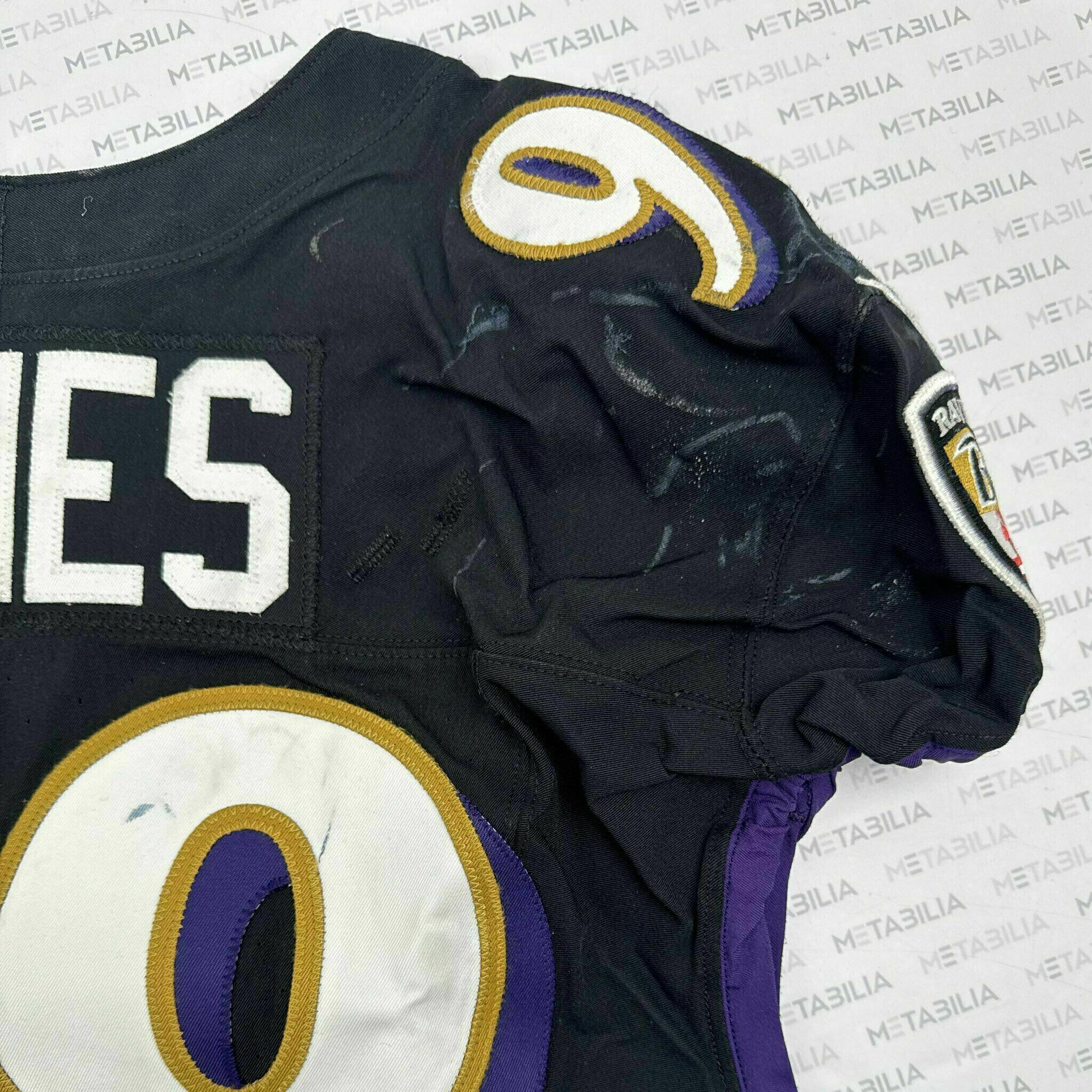 #98 Travis Jones Game-Worn Jersey vs Bears