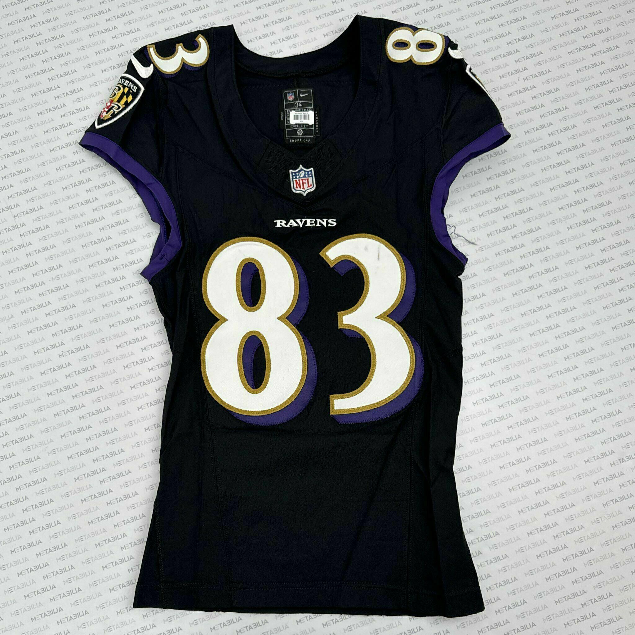 #83 LaJohntay Wester Game-Worn Jersey vs Bears