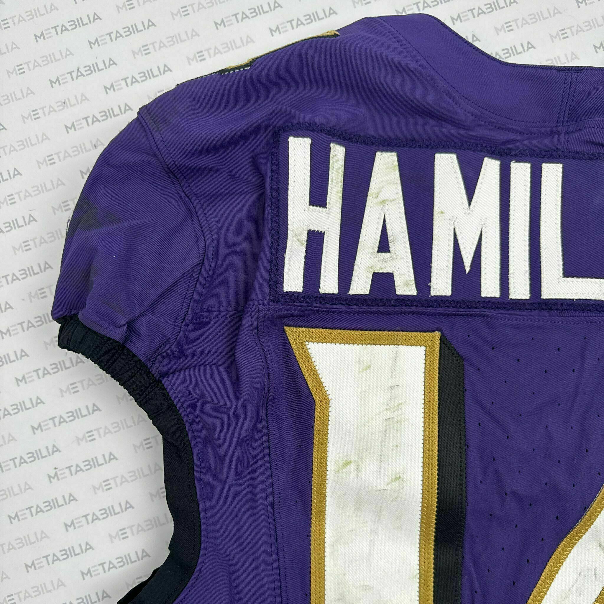 #14 Kyle Hamilton Game-Worn Jersey vs Bengals
