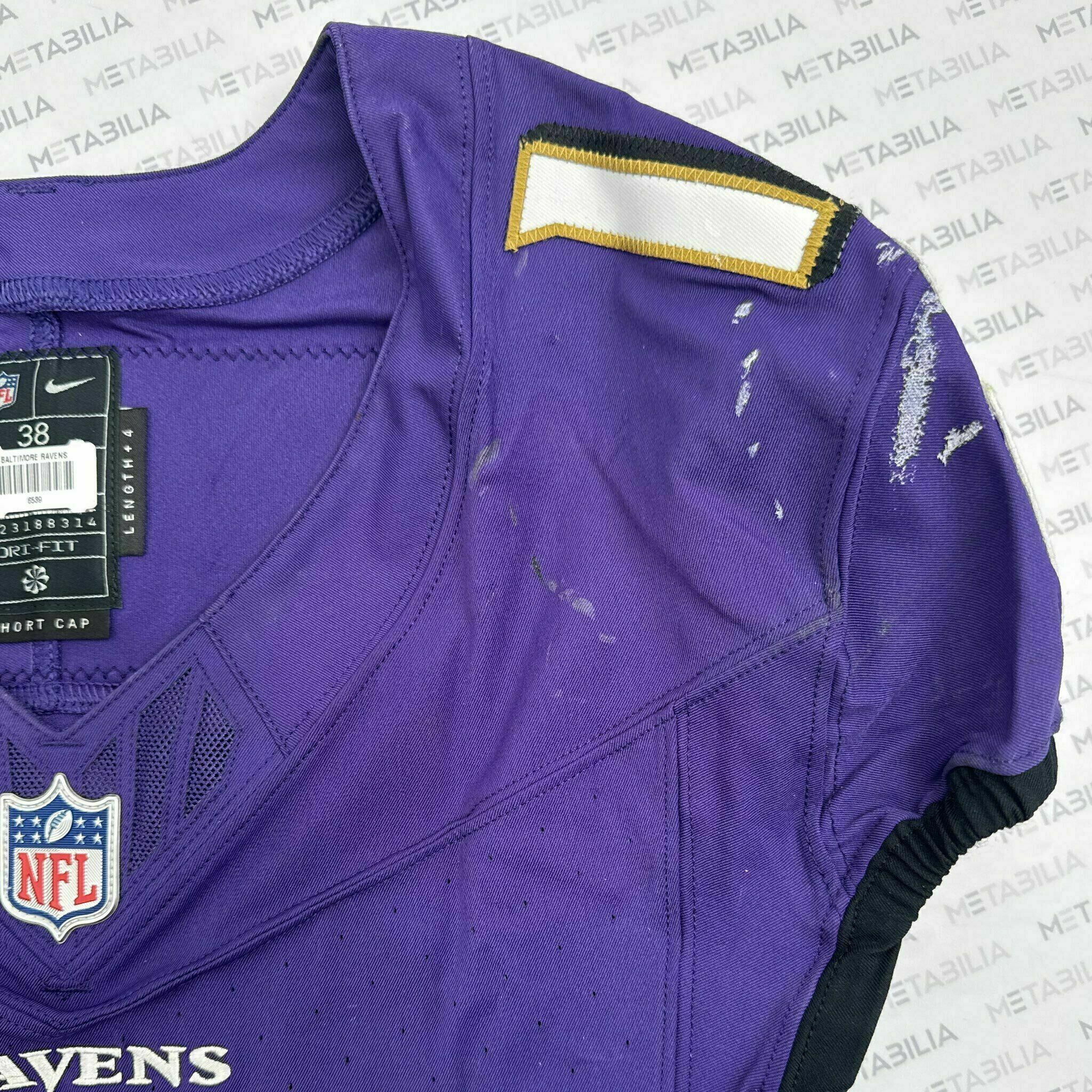 #14 Kyle Hamilton Game-Worn Jersey vs Bengals