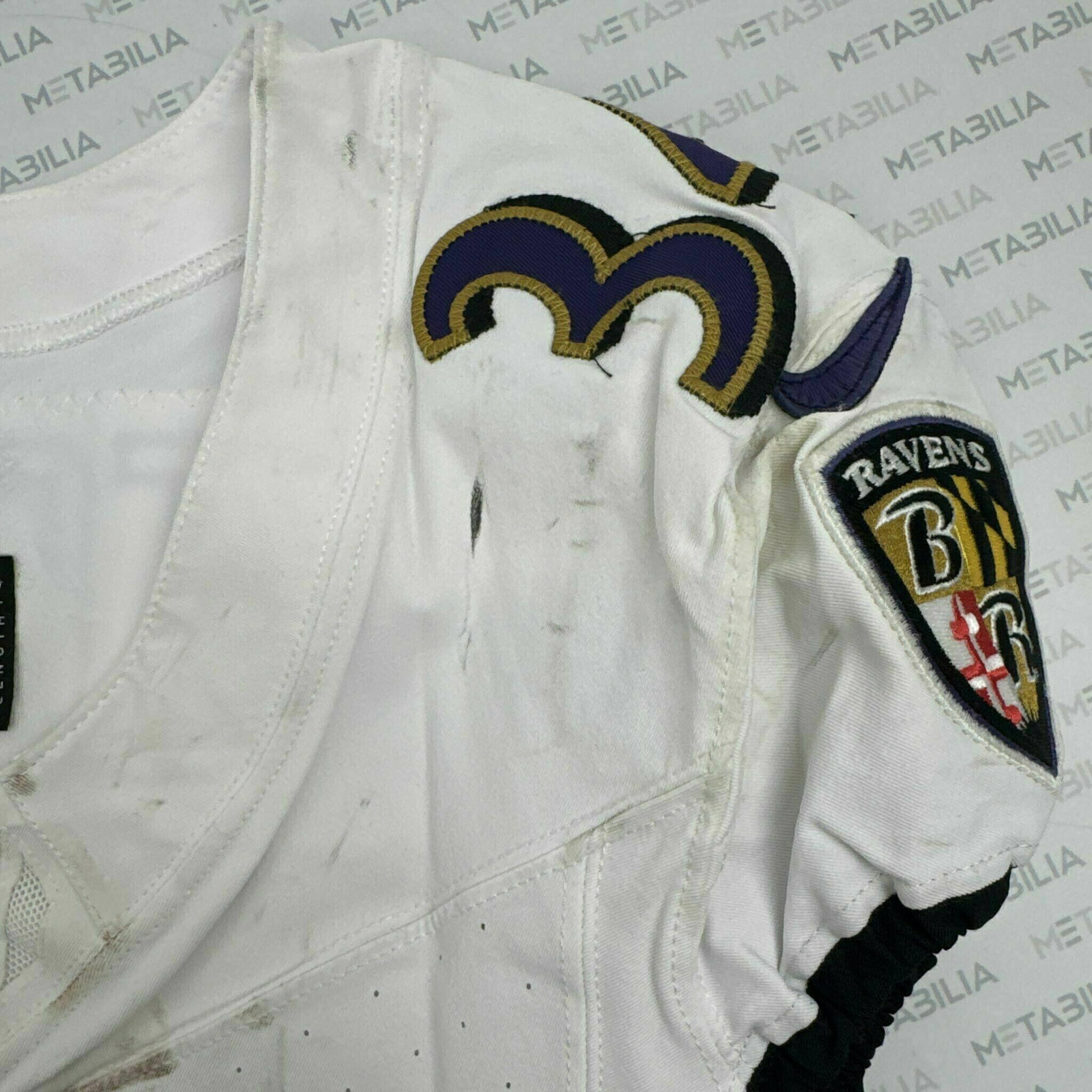 #34 Keaton Mitchell Game-Worn Jersey vs Dolphins