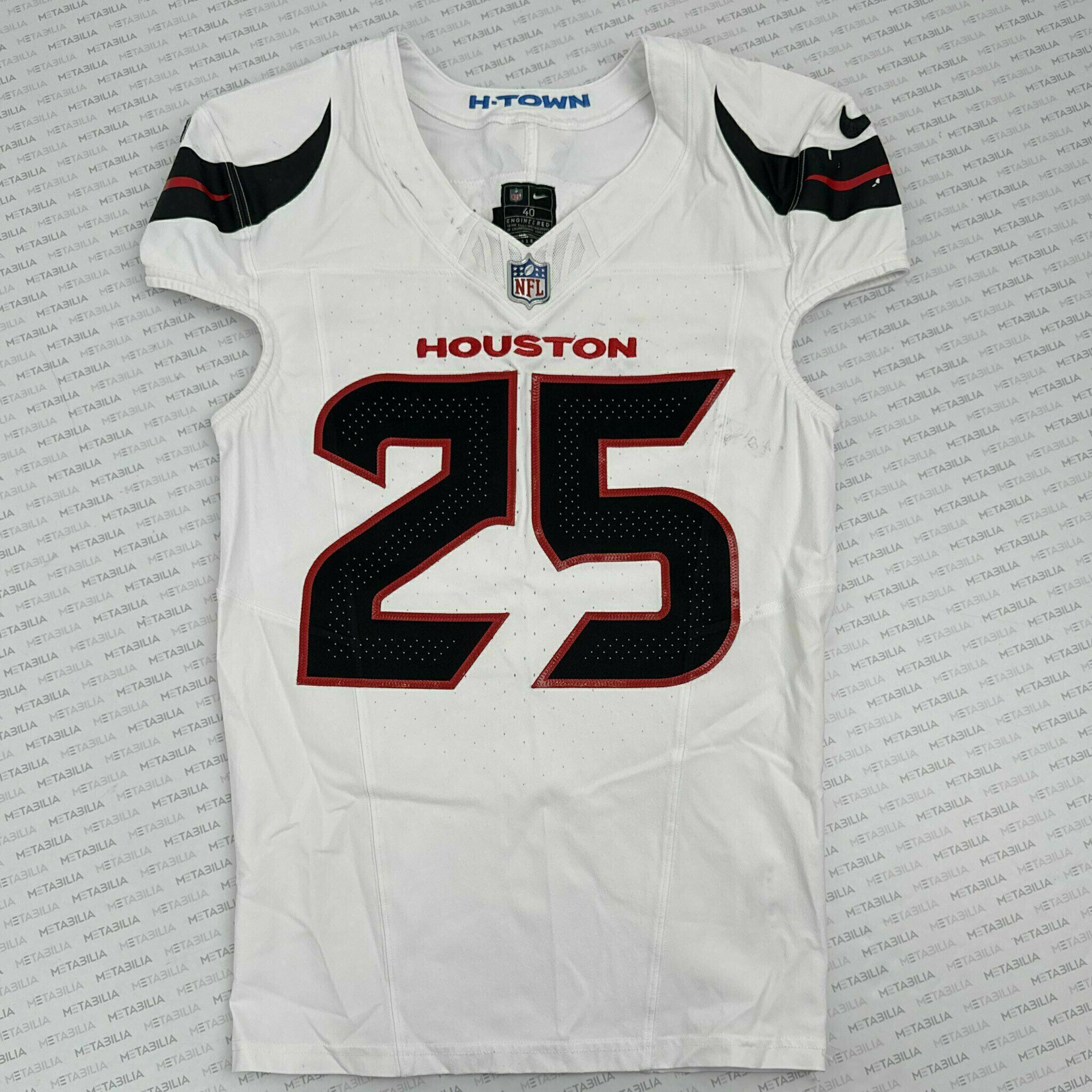 #25 Myles Bryant Game-Worn Jersey vs Chargers