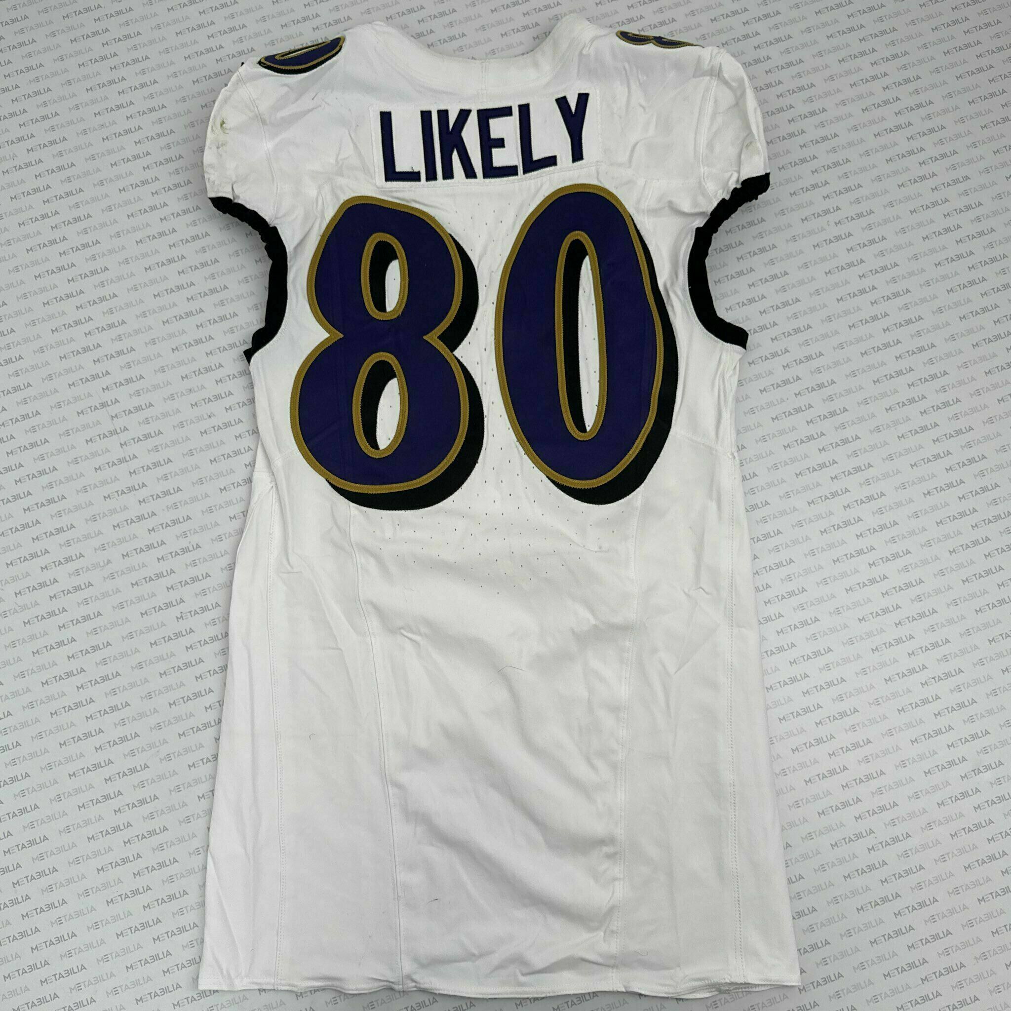 #80 Isaiah Likely Game-Worn Jersey vs Browns