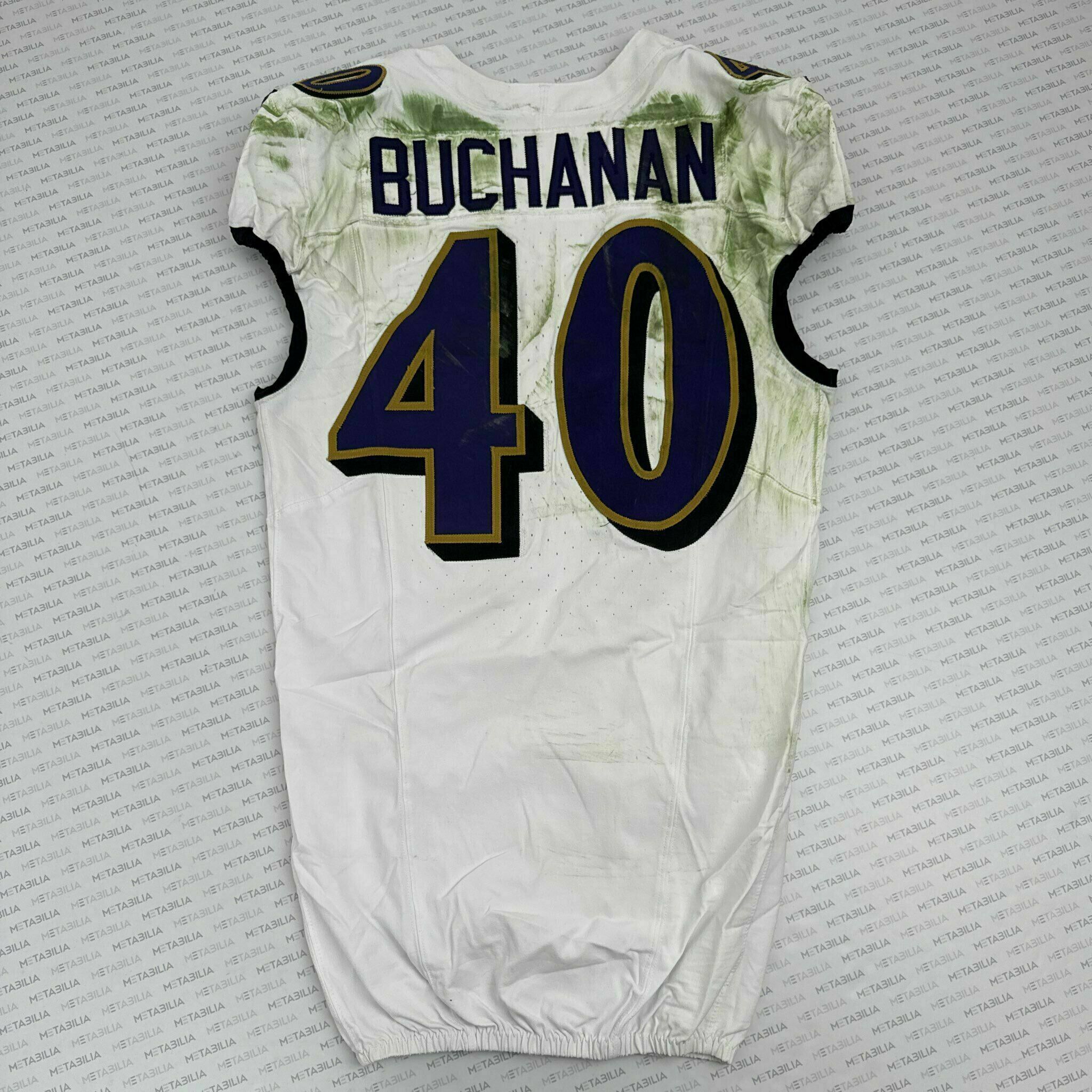 #40 Teddye Buchanan Game-Worn Jersey vs Browns