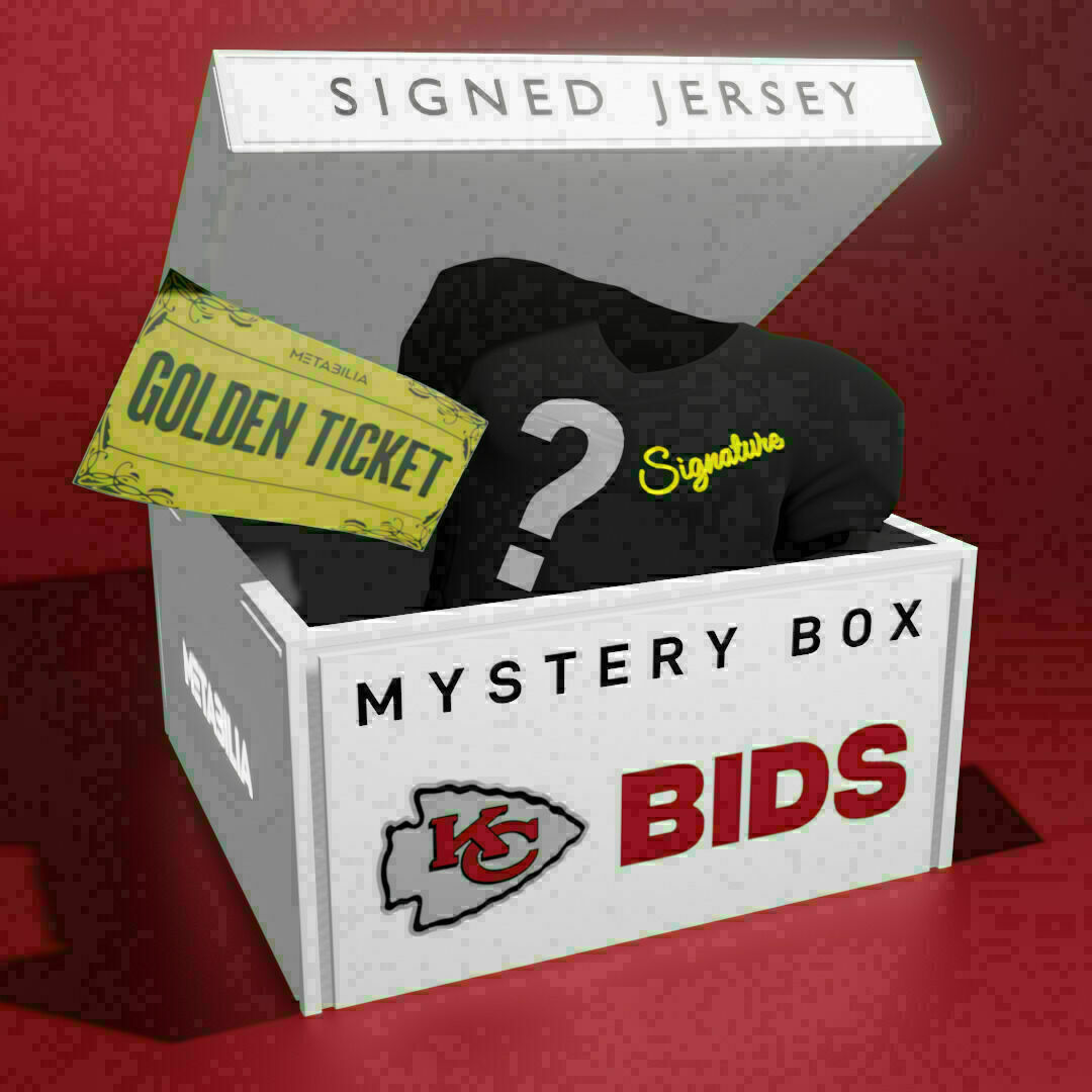 INSTANT MYSTERY - Signed Jersey Post-Season Mystery Series Incl 100 GOLDEN TIX