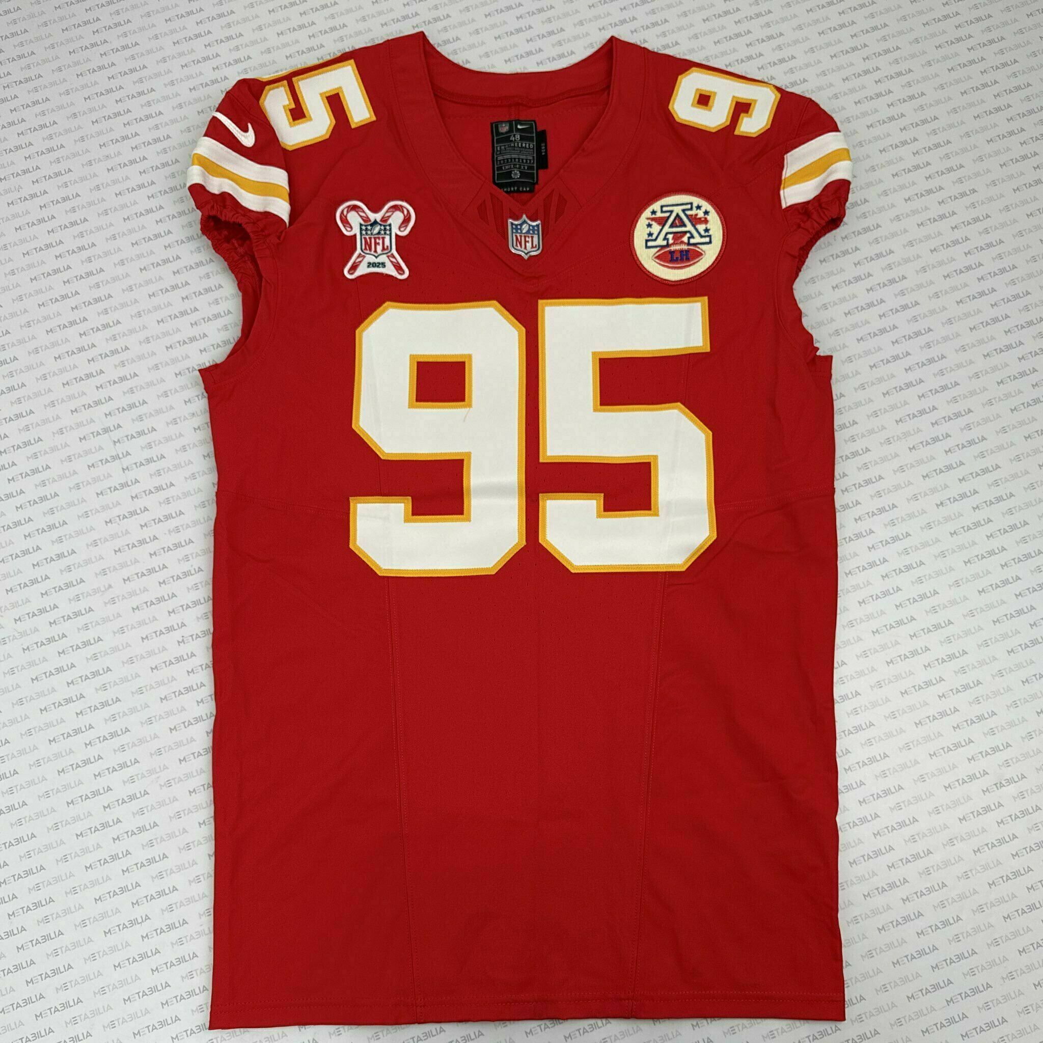 #95 JONES Game-Issued Jersey vs DEN
