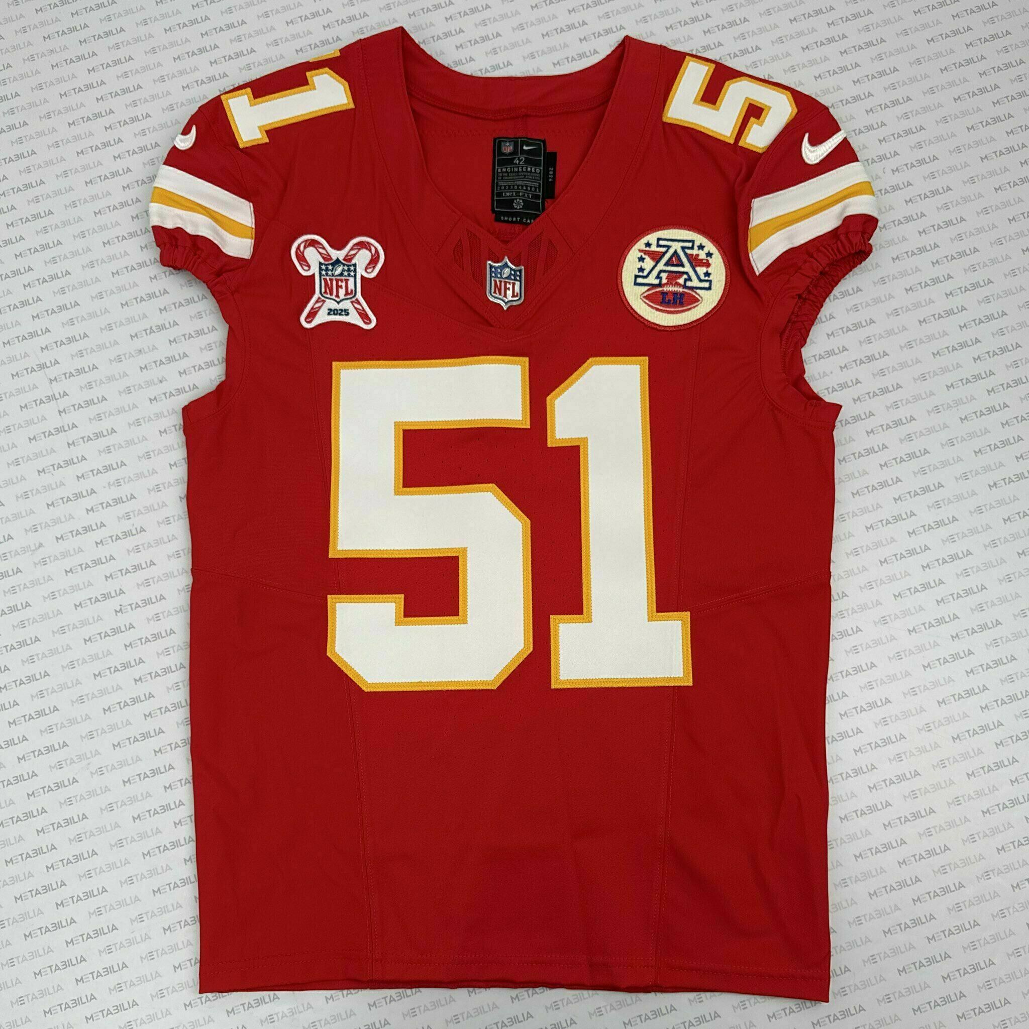 #51 DANNA Game-Issued Jersey vs DEN
