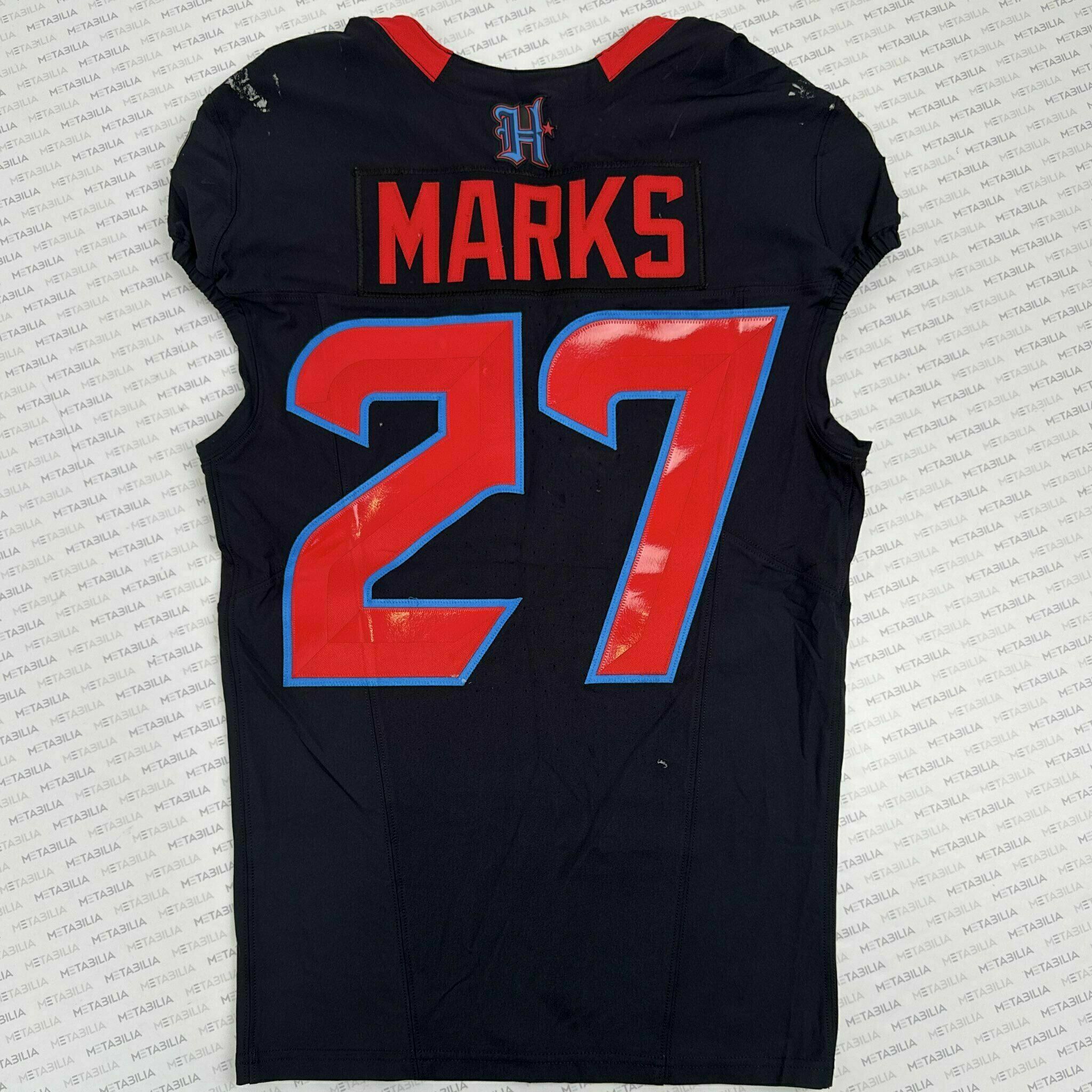 #27 Woody Marks Game-Worn Jersey vs IND