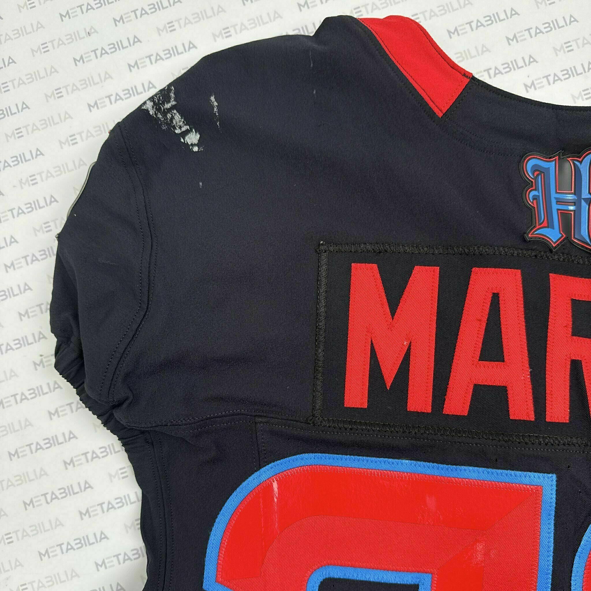 #27 Woody Marks Game-Worn Jersey vs IND