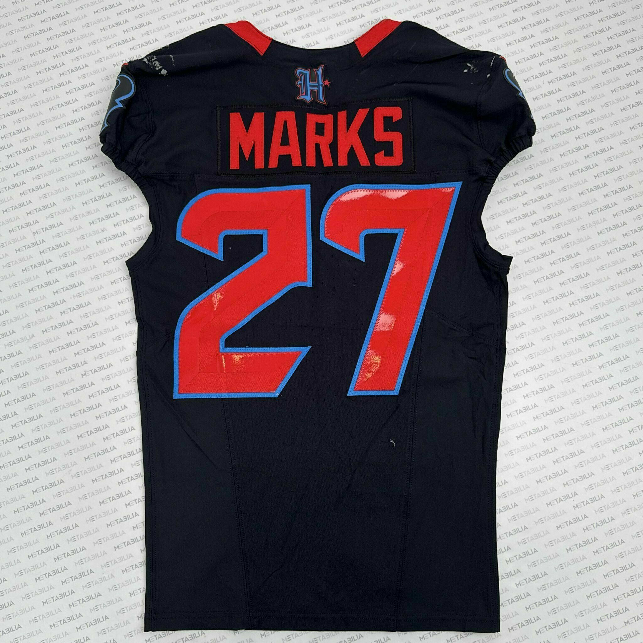 #27 Woody Marks Game-Worn Jersey vs IND