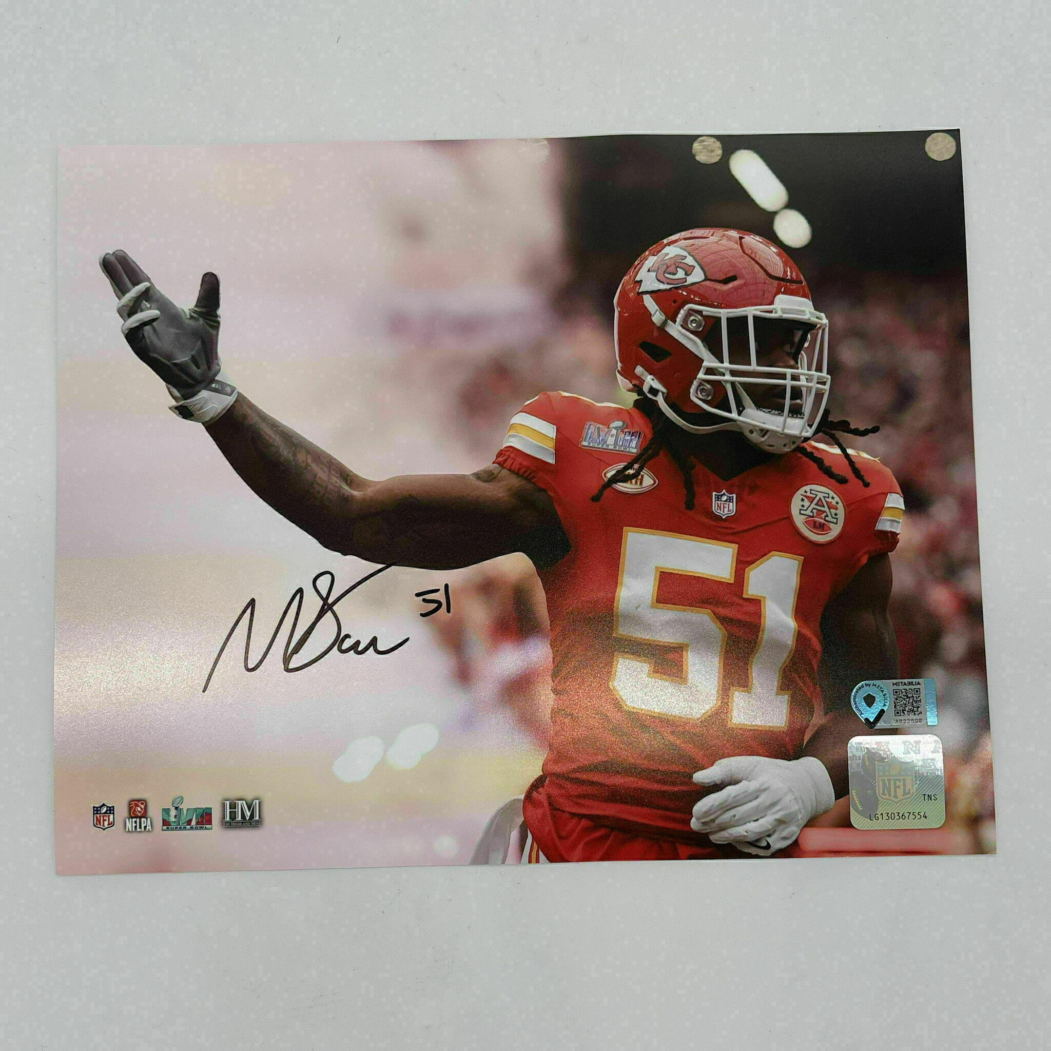 Mike Danna Signed 8x10 Photo - Smoke