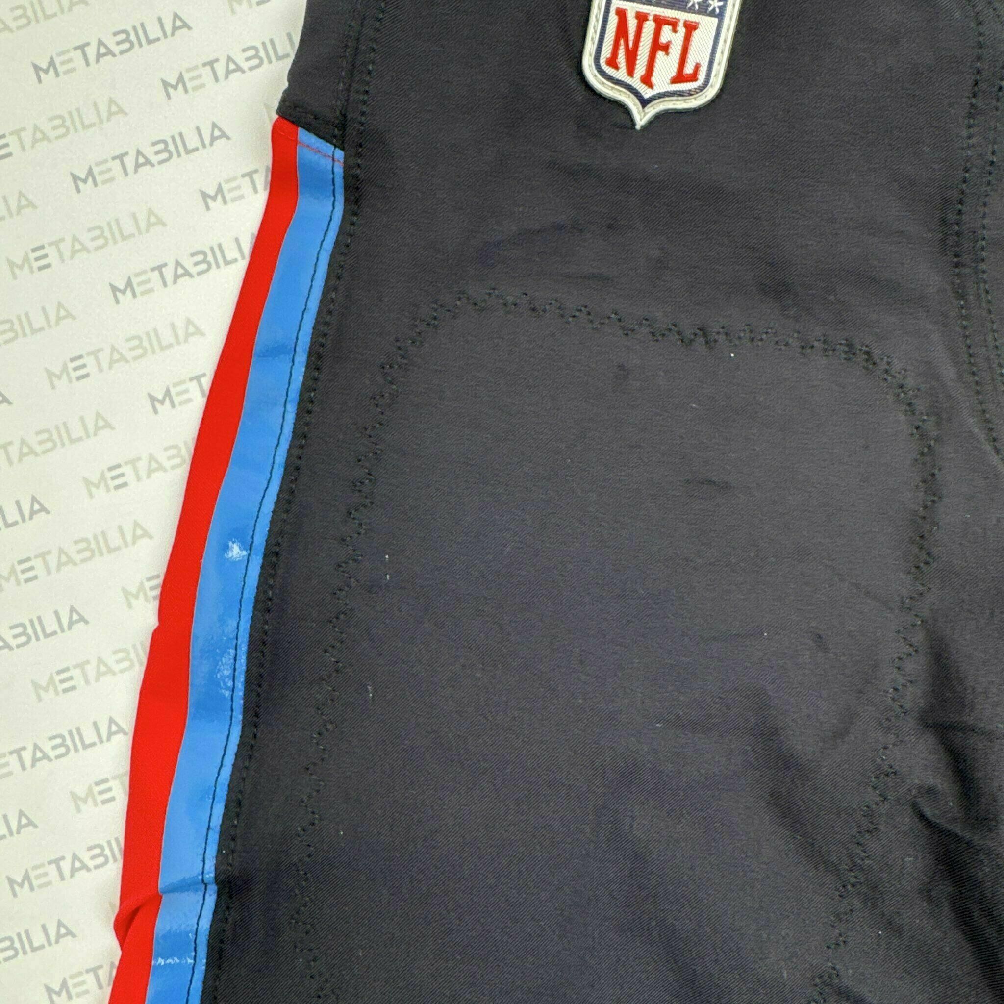 #44 British Brooks Game-Worn Pants vs IND