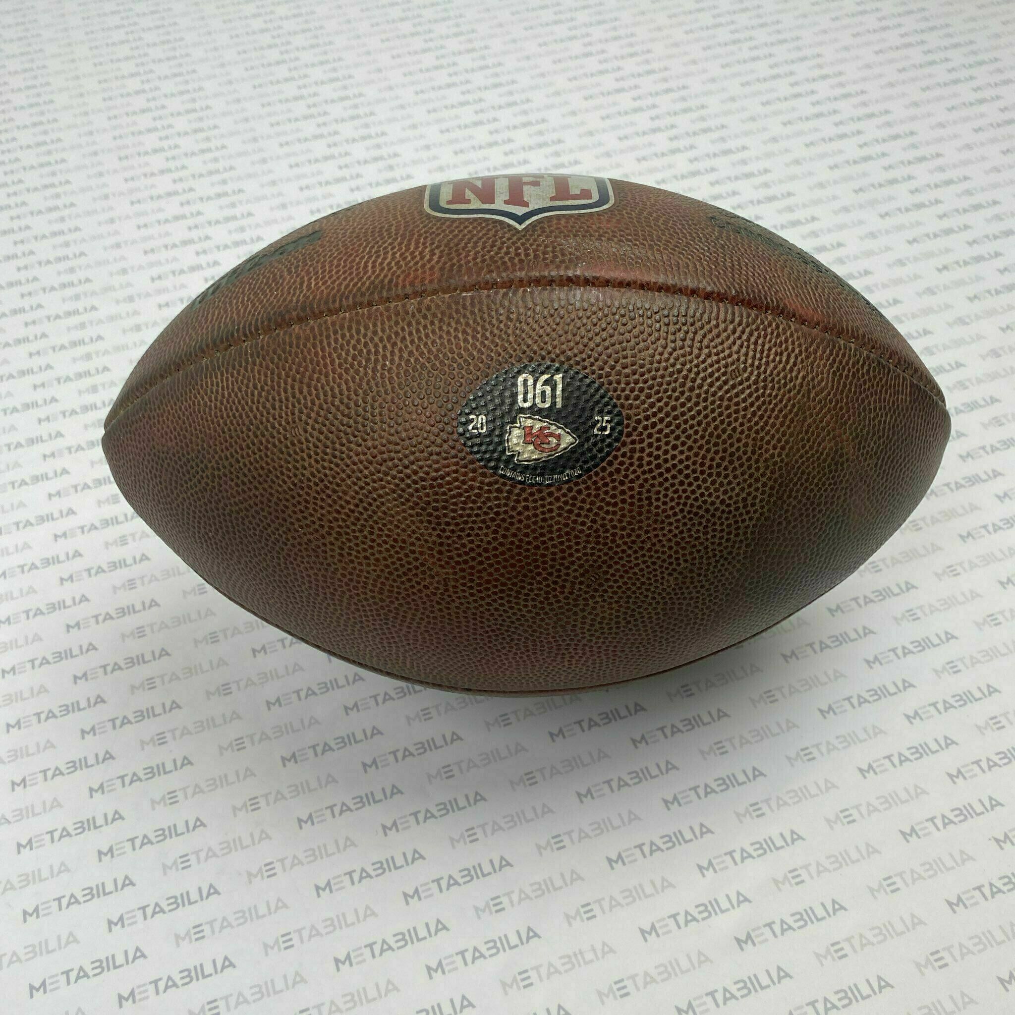 Chiefs Game-Used Ball #061 vs Texans
