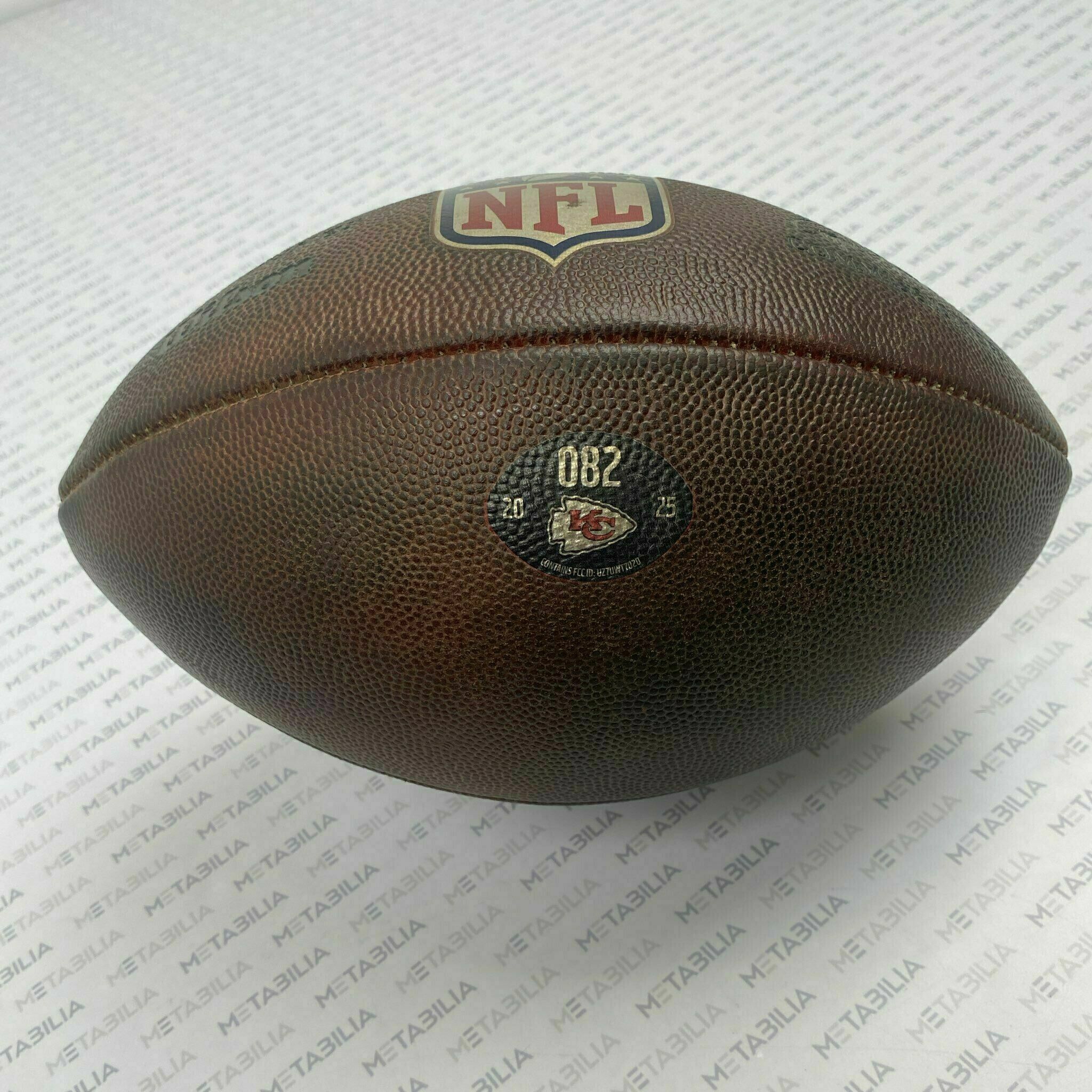 Chiefs Game-Used Ball #082 vs Raiders