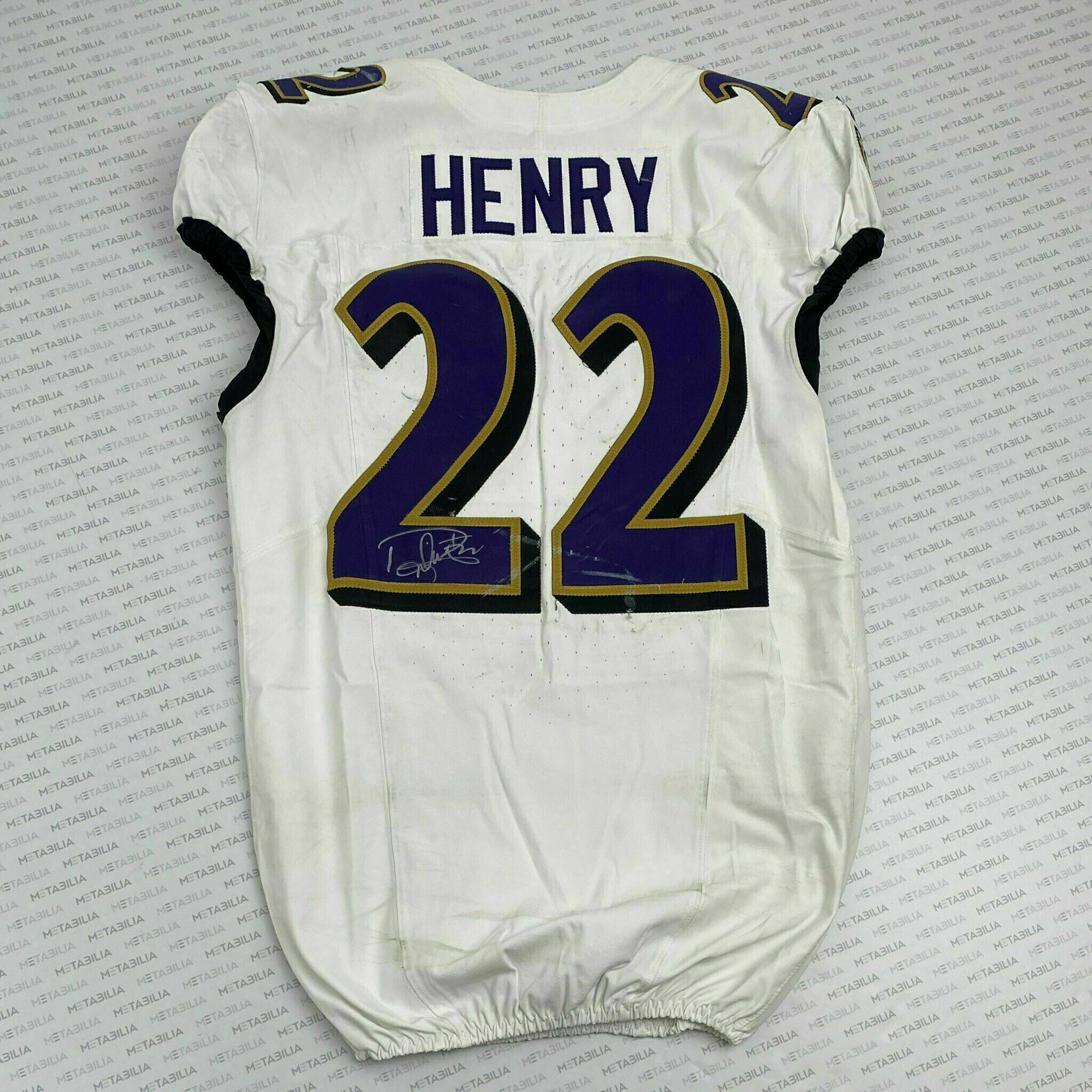 #22 Derrick Henry Signed Game-Worn Jersey vs NYG