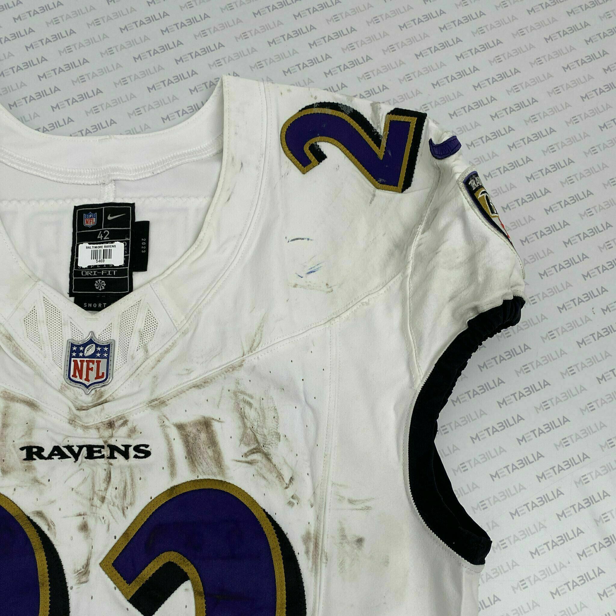 #22 Derrick Henry Signed Game-Worn Jersey vs NYG