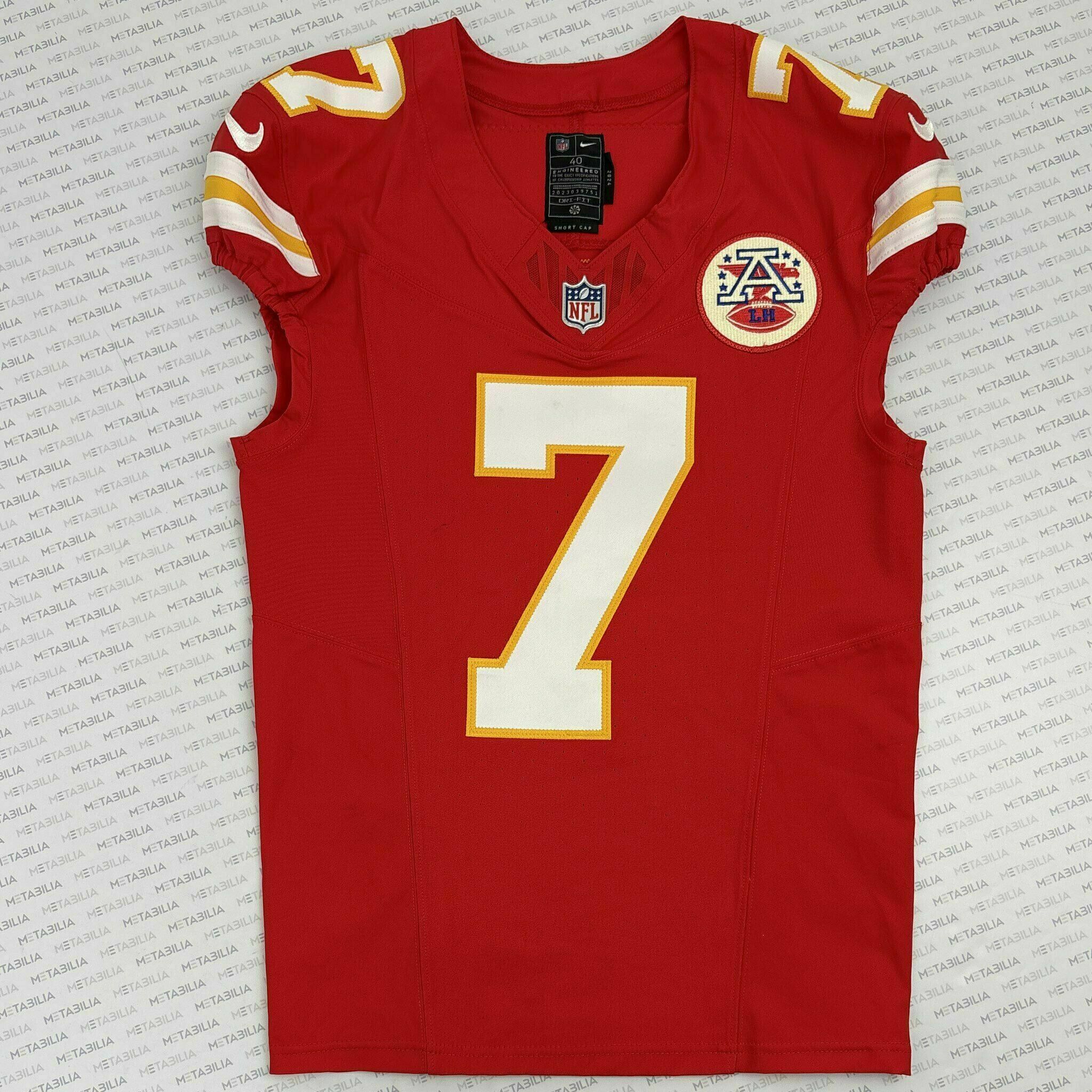 #7 Butker Season-Worn Jersey