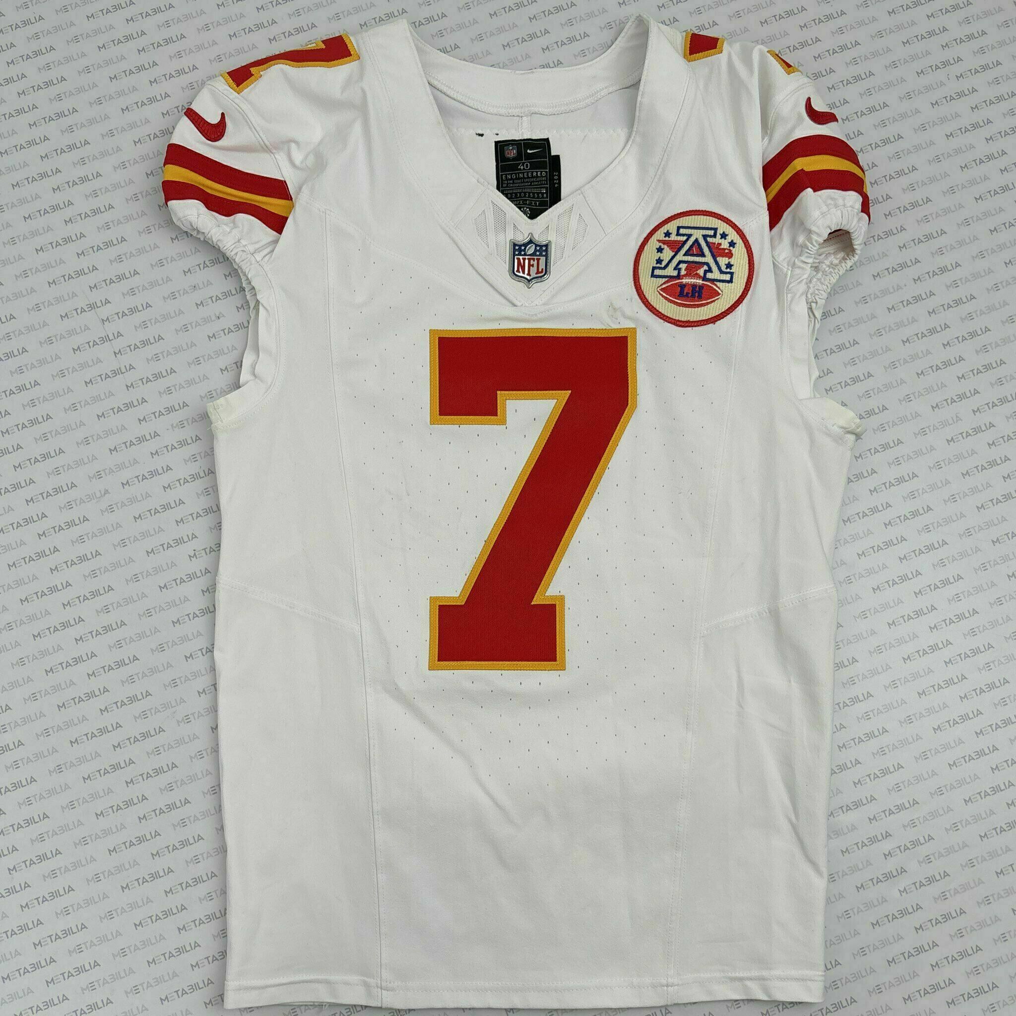 #7 Butker Season-Worn Jersey