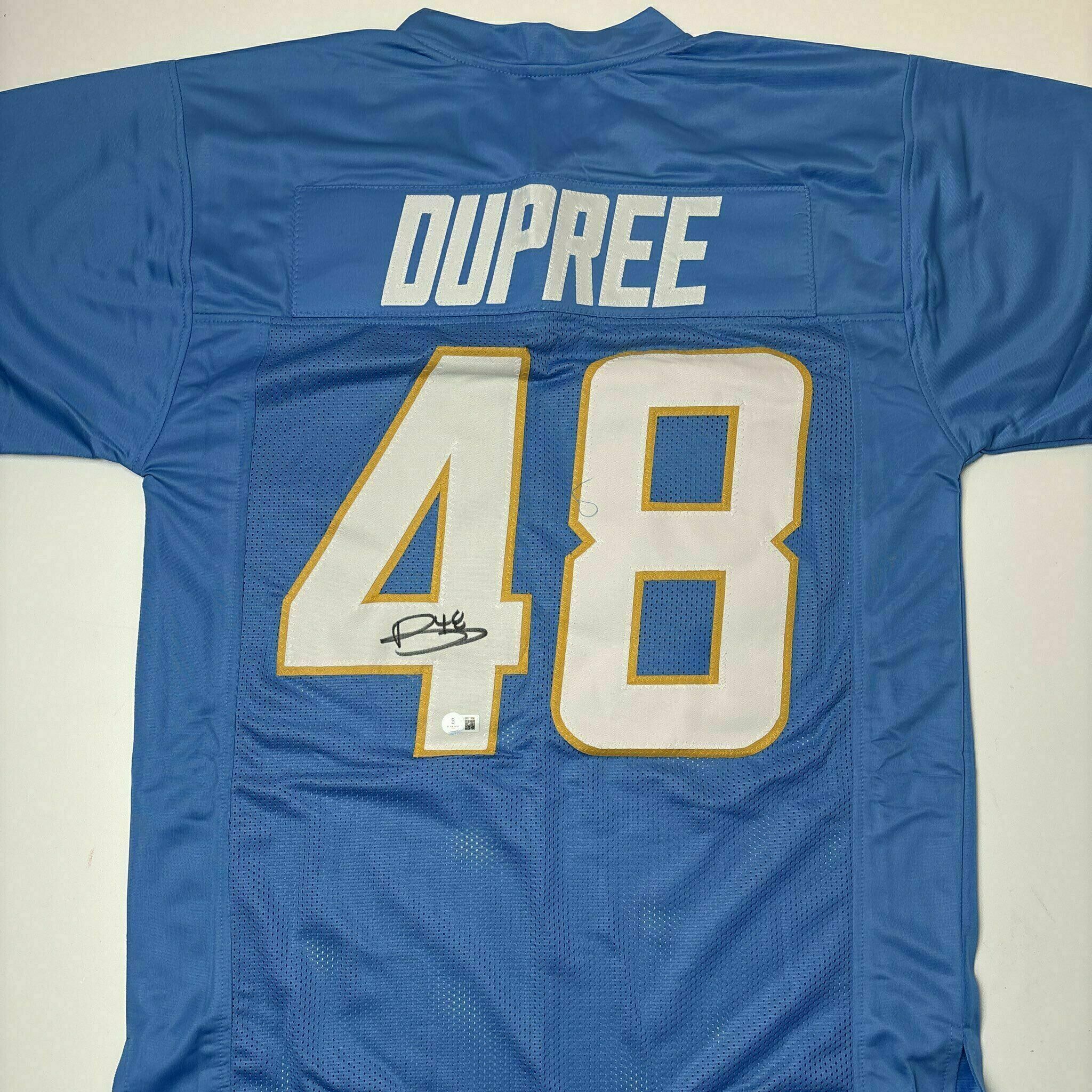 Bud Dupree Signed Powder Blue Custom Jersey