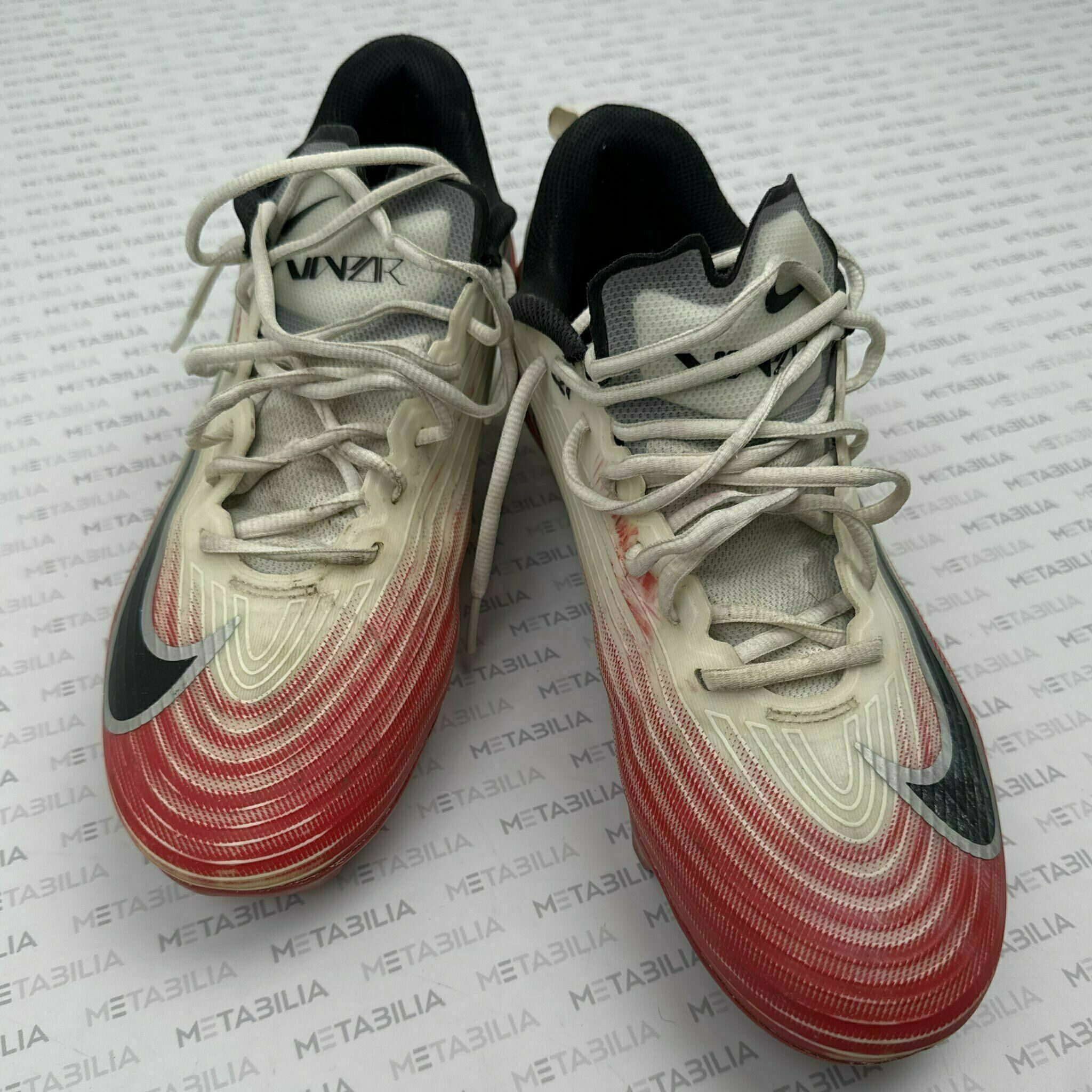 #22 Trent McDuffie Game-Worn Cleats vs Raiders