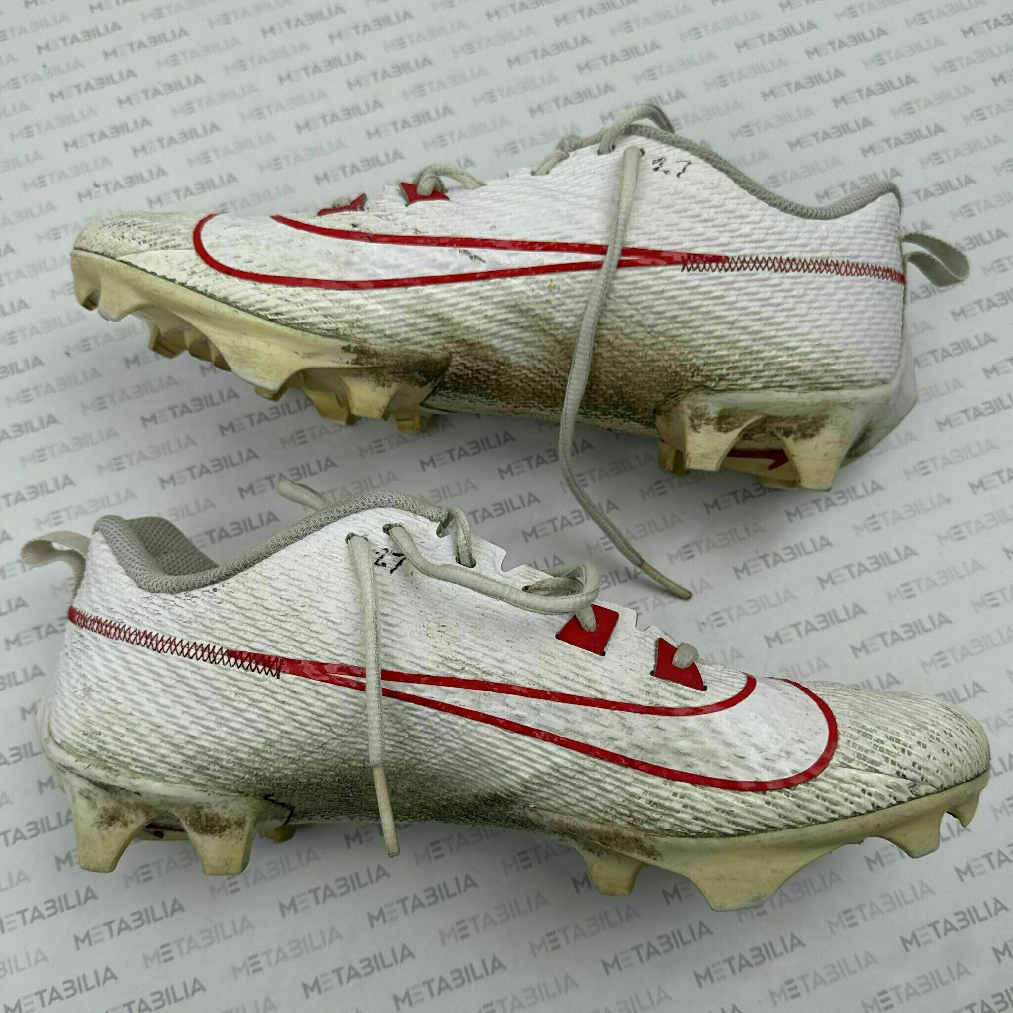 #21 Jaden Hicks Season-Worn Cleats