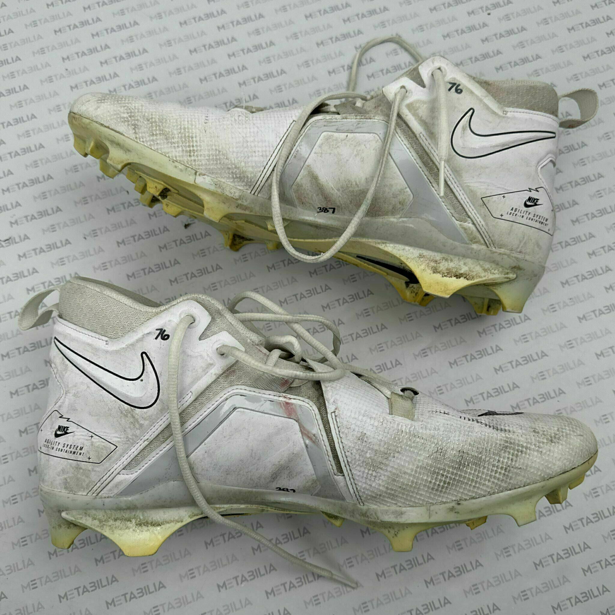 #99 Jerry Tillery Pratice-Worn Cleats