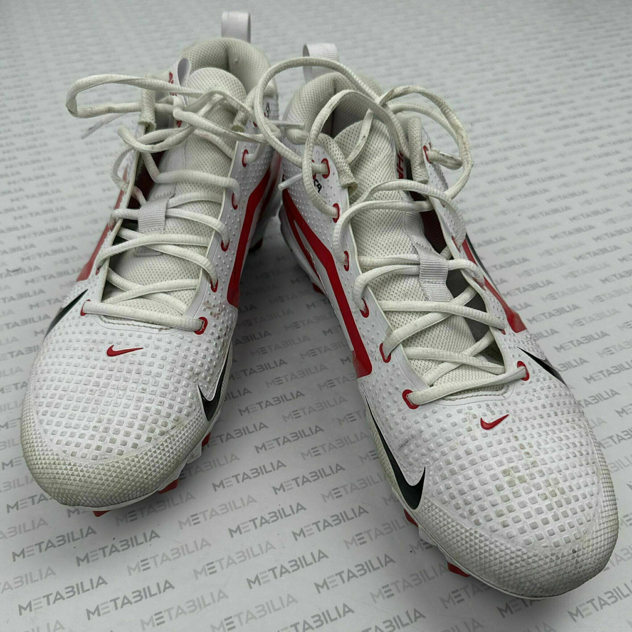 #59 Cooper McDonald Game-Worn Cleats vs Raiders