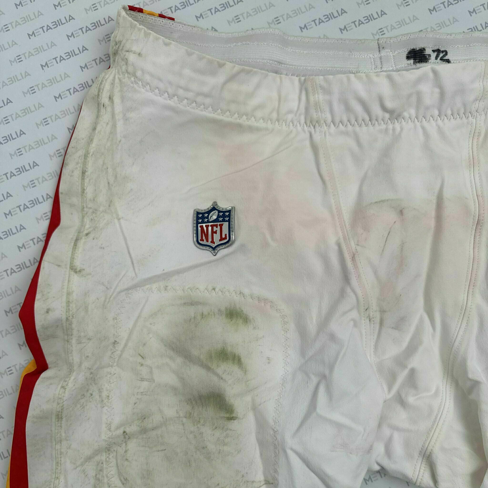 #72 Chukwuebuka Godrick Game-Worn Pants vs DEN