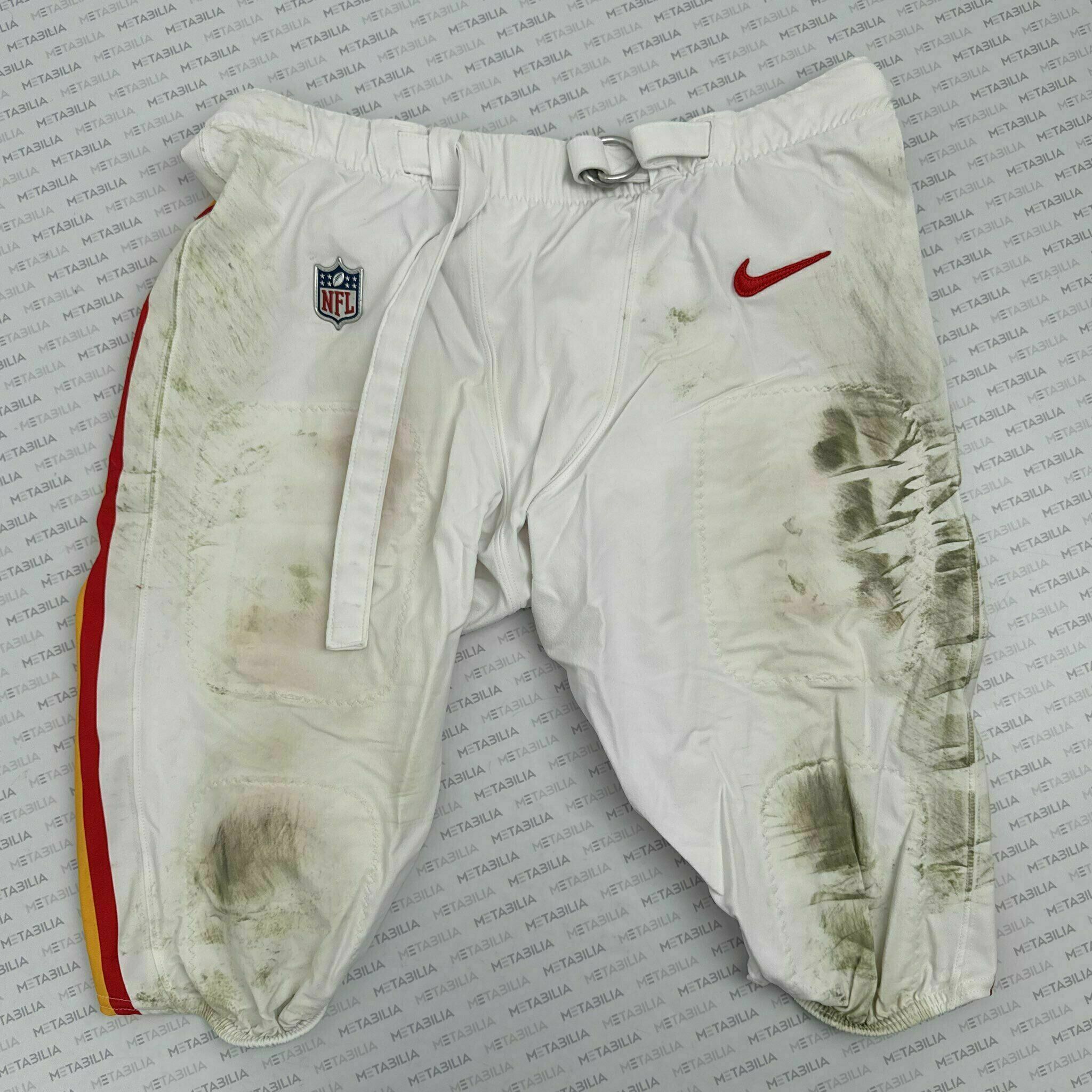 #79 Esa Pole Game-Worn Pants vs DEN