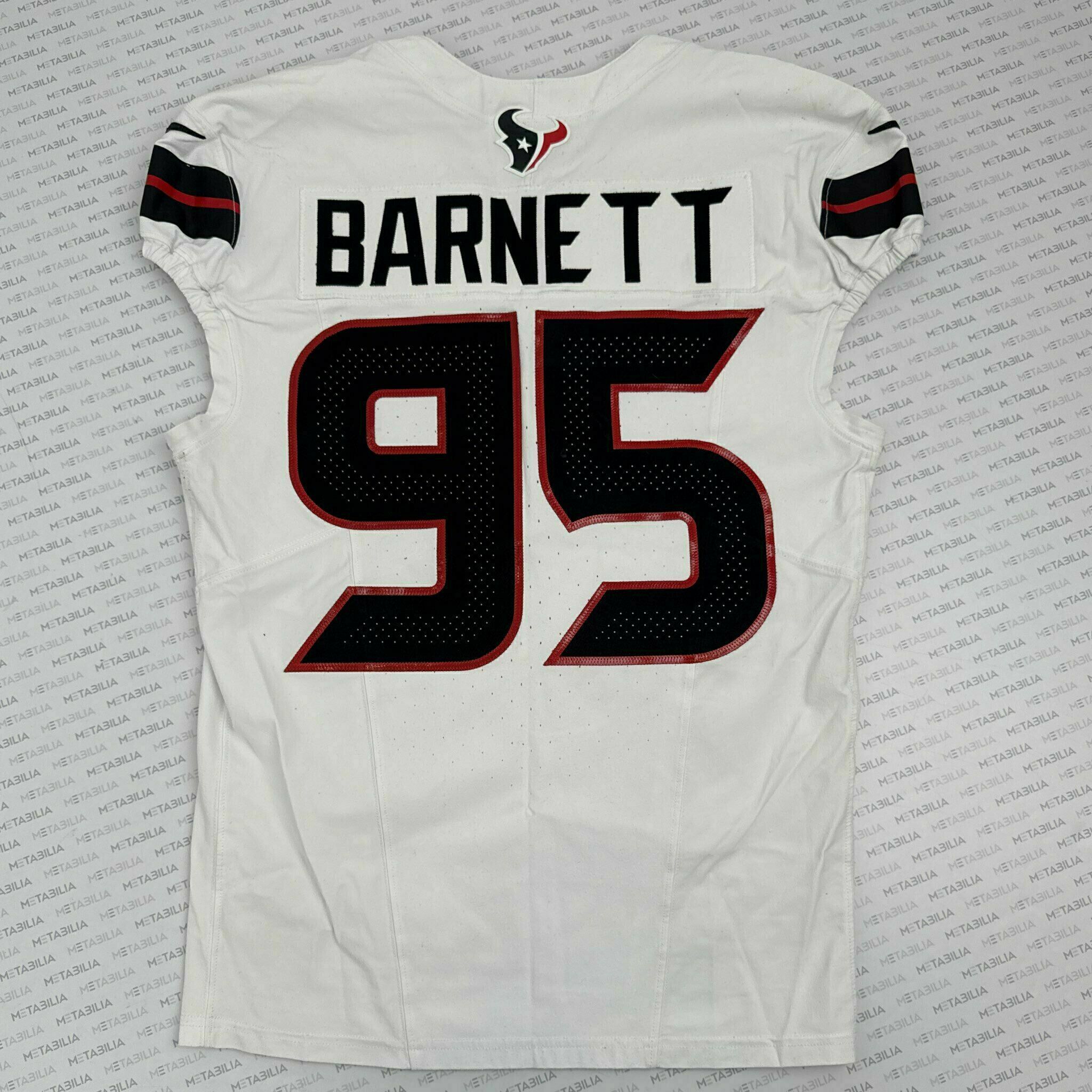 #95 Derek Barnett Game-Worn Jersey vs PIT