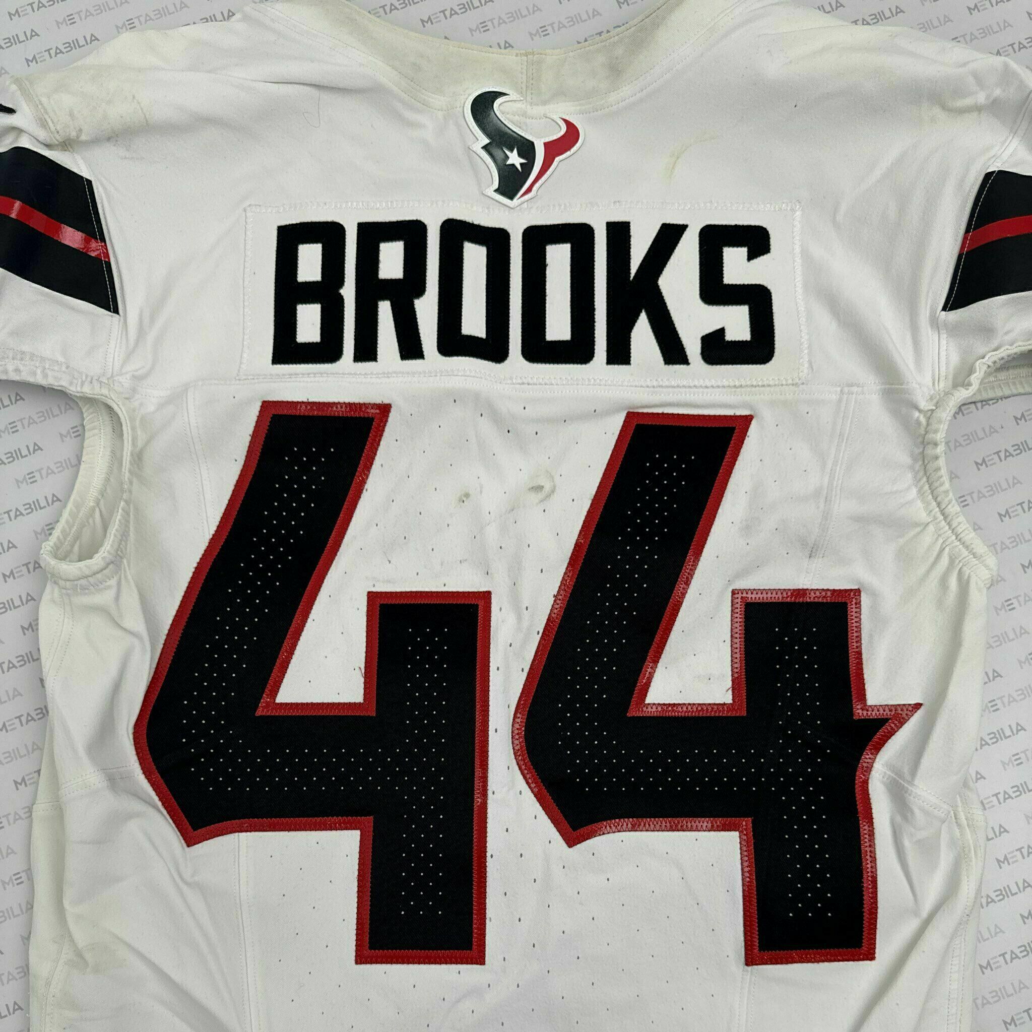#44 British Brooks Game-Worn PLAYOFF Jersey vs PIT