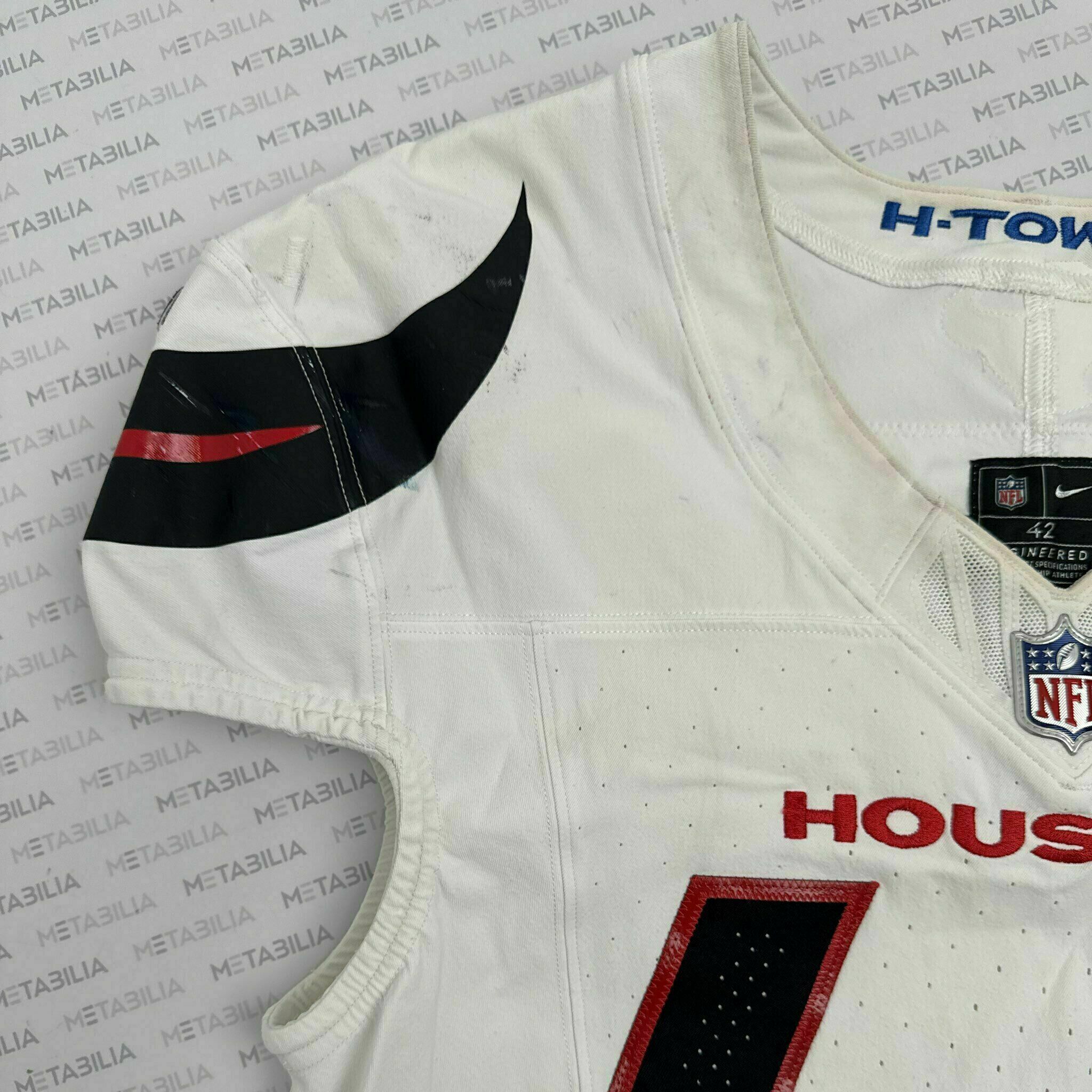 #44 British Brooks Game-Worn PLAYOFF Jersey vs PIT