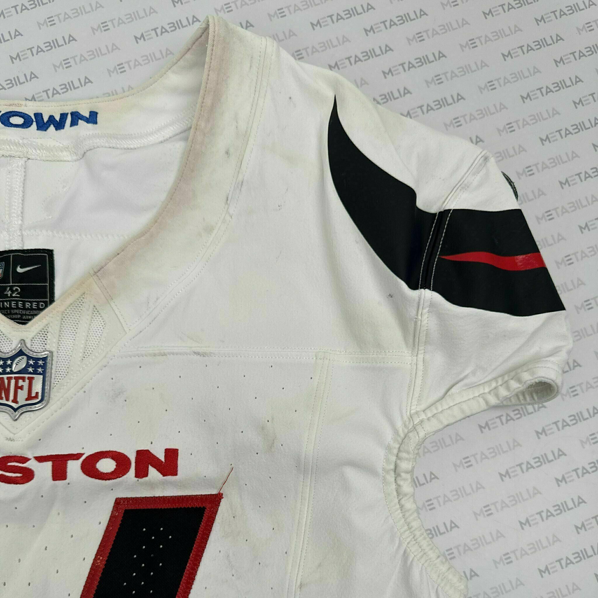 #44 British Brooks Game-Worn PLAYOFF Jersey vs PIT