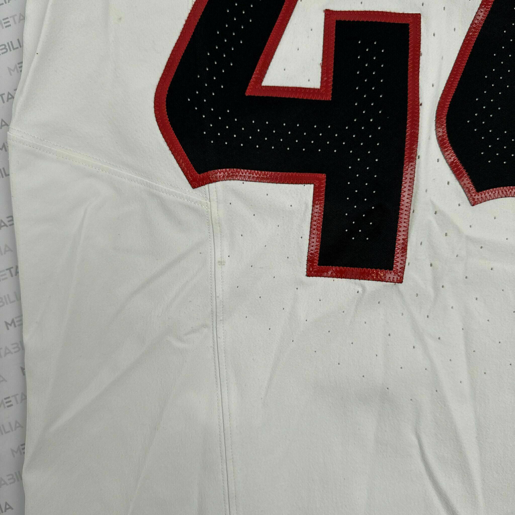 #44 British Brooks Game-Worn PLAYOFF Jersey vs PIT