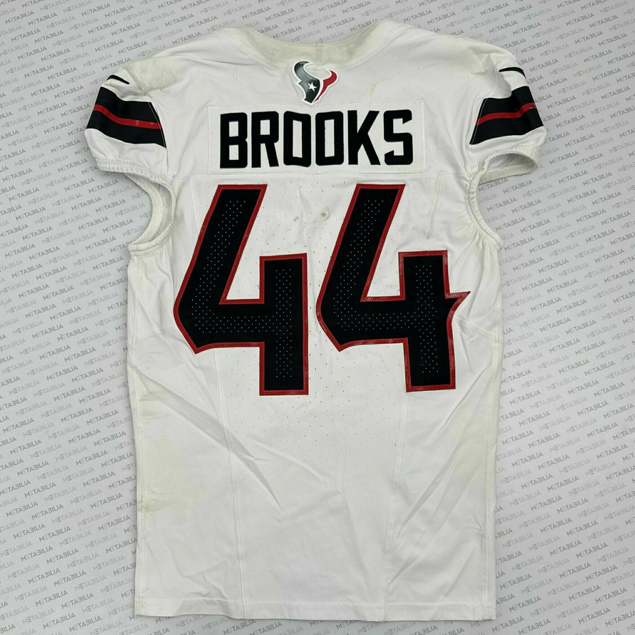 #44 British Brooks Game-Worn PLAYOFF Jersey vs PIT