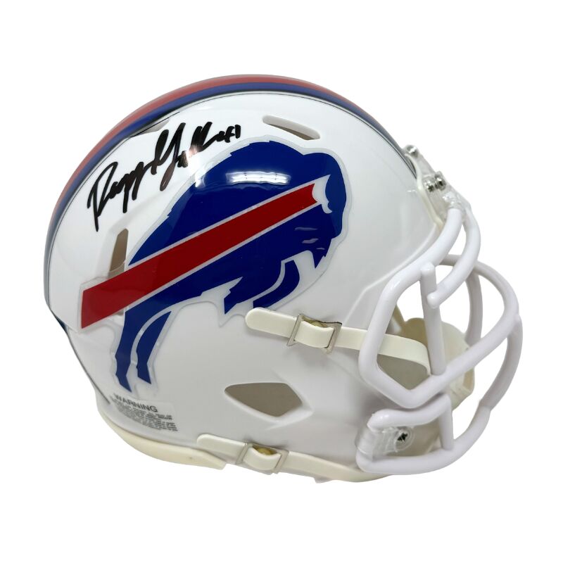 Reggie Gilliam Signed 2021 Speed Mini Helmet