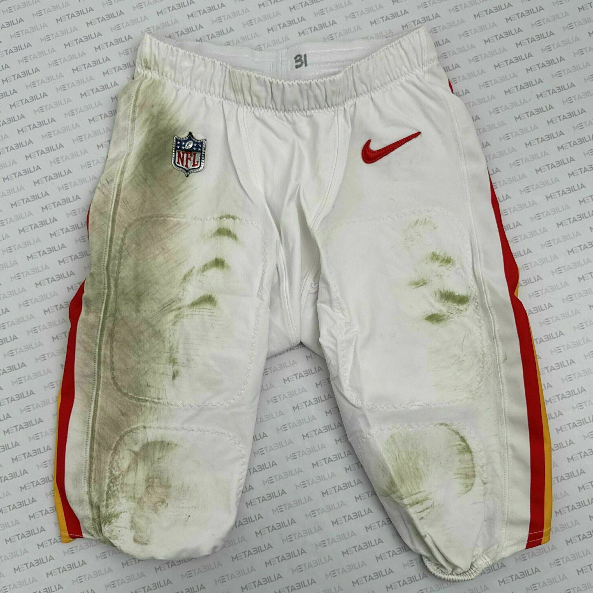 #31 Jeffrey Bassa Game-Worn Pants vs DEN