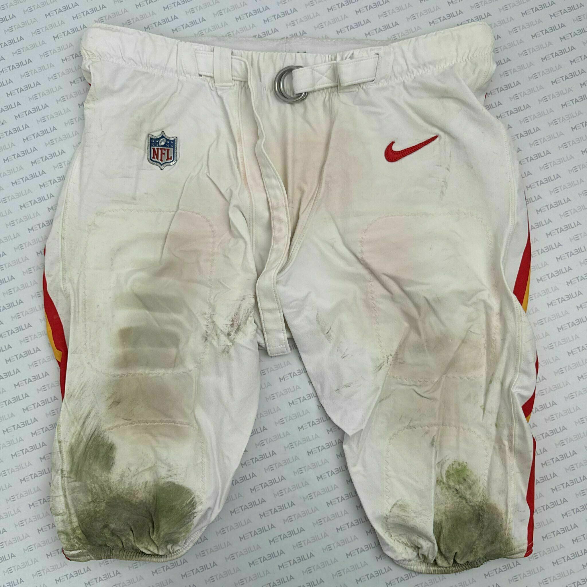 #69 Mike Pennel Game-Worn Pants vs DEN