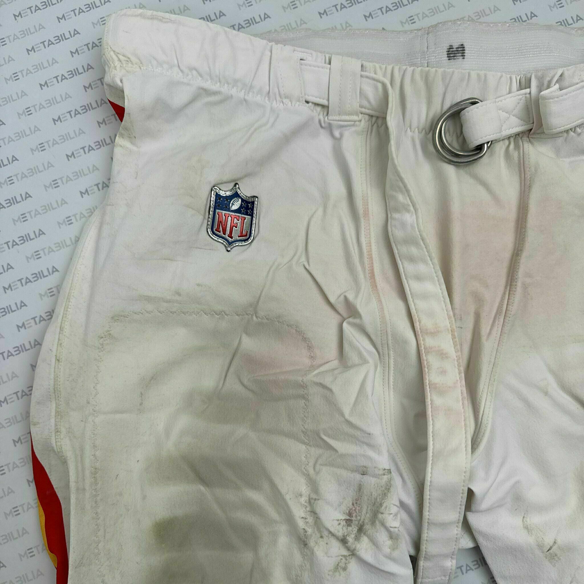 #69 Mike Pennel Game-Worn Pants vs DEN