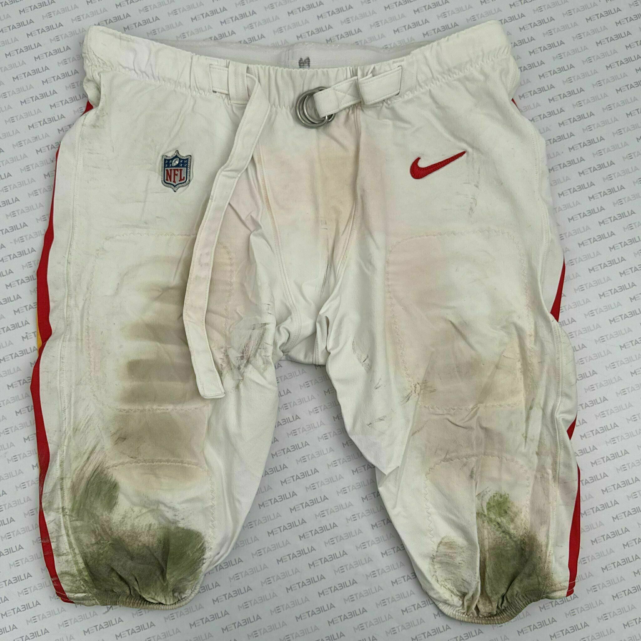 #69 Mike Pennel Game-Worn Pants vs DEN