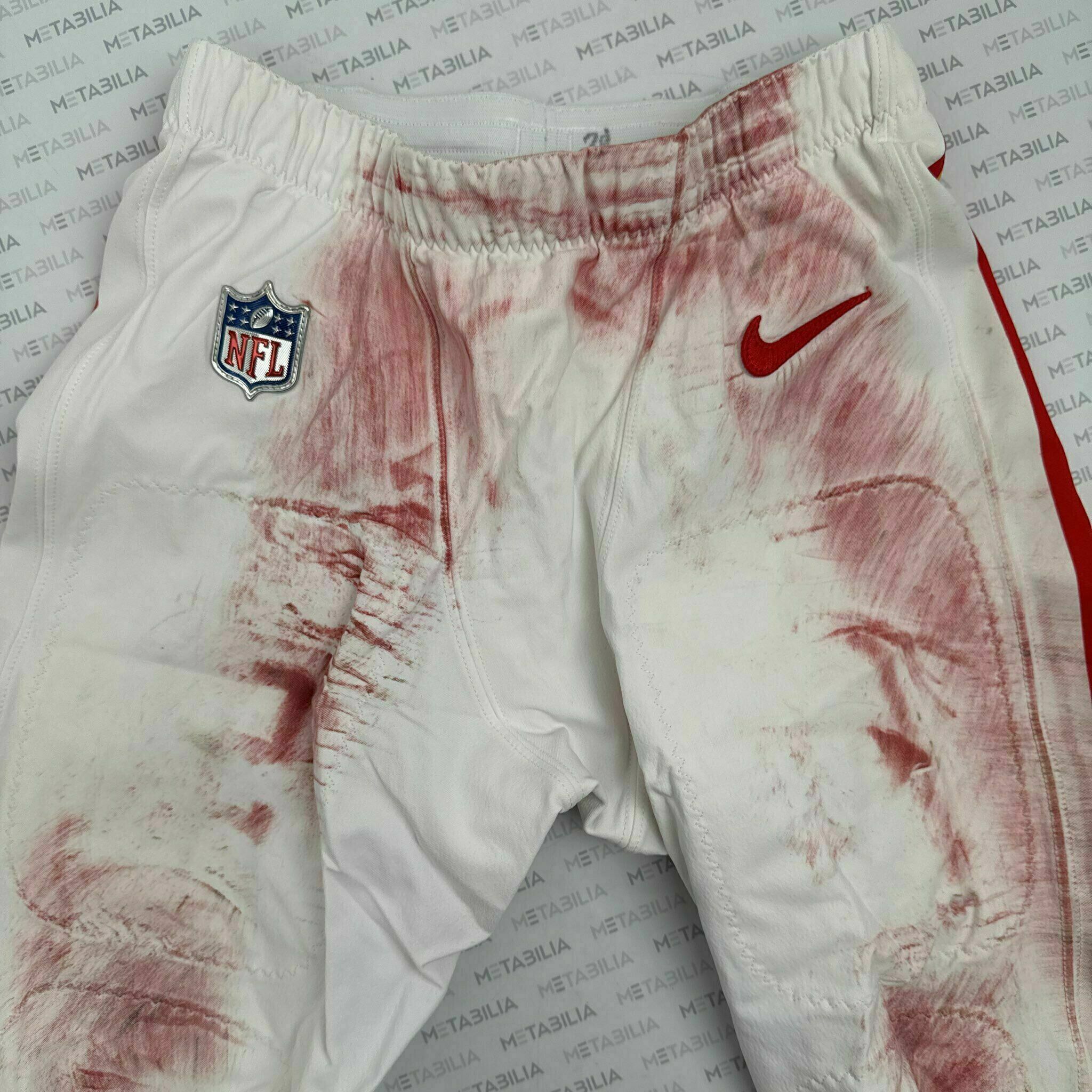 #2 Joshua Williams Game-Worn Pants vs DEN